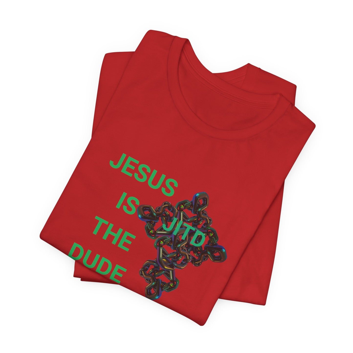 JITD CHAIN CROSS TEE