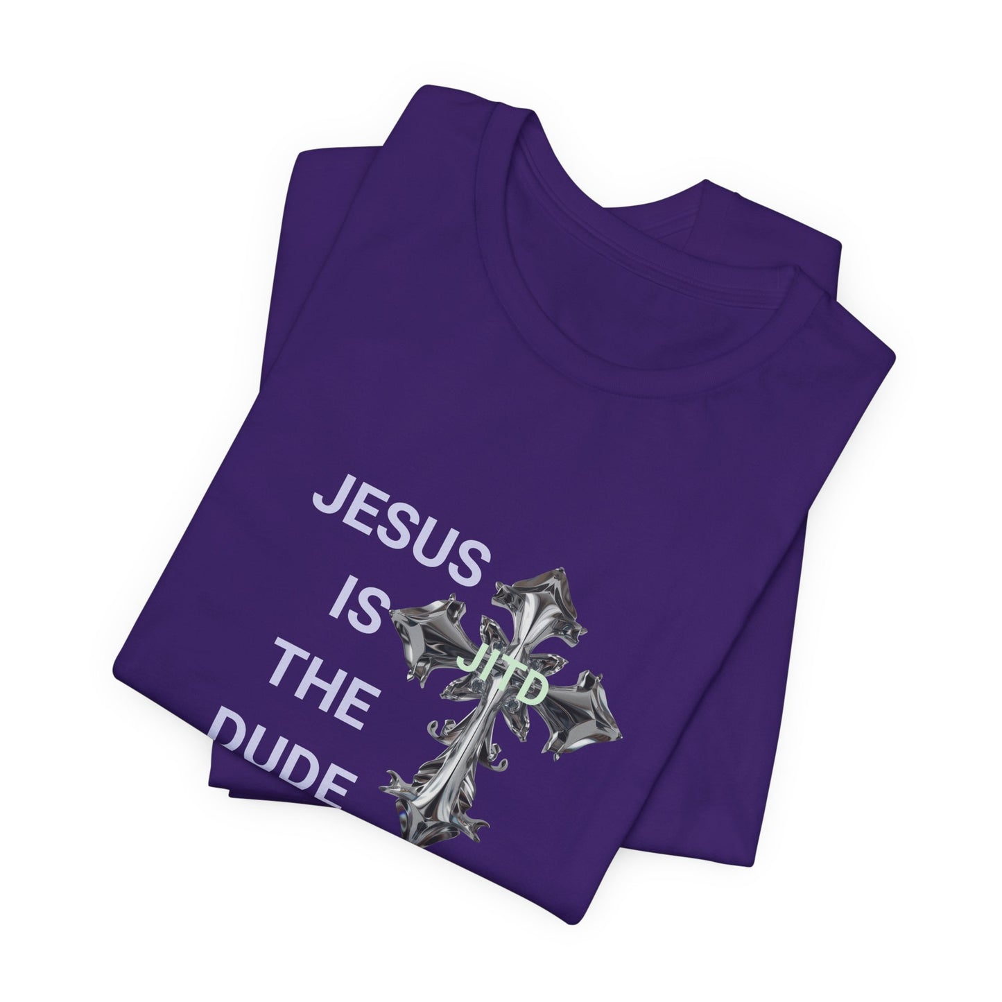 JITD SILVER CROSS TEE