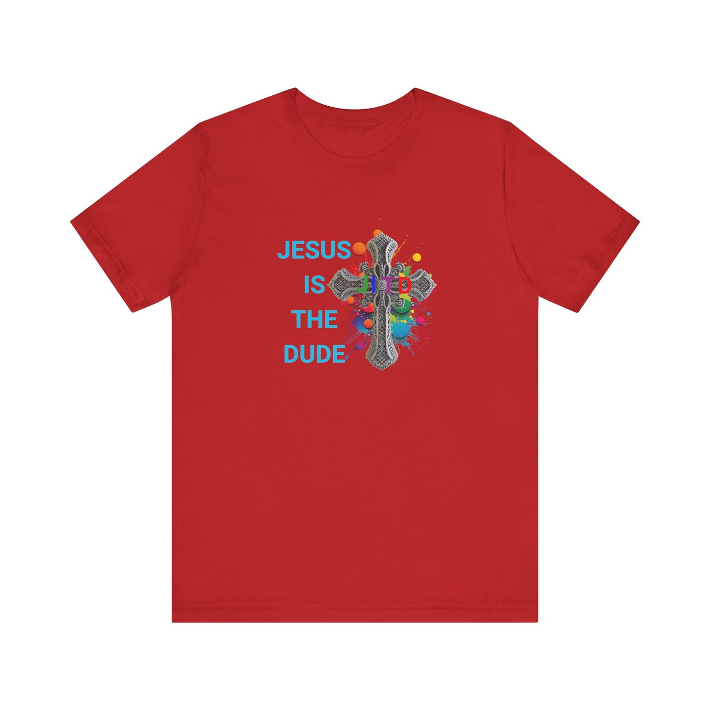 JITD COLORFUL CROSS TEE