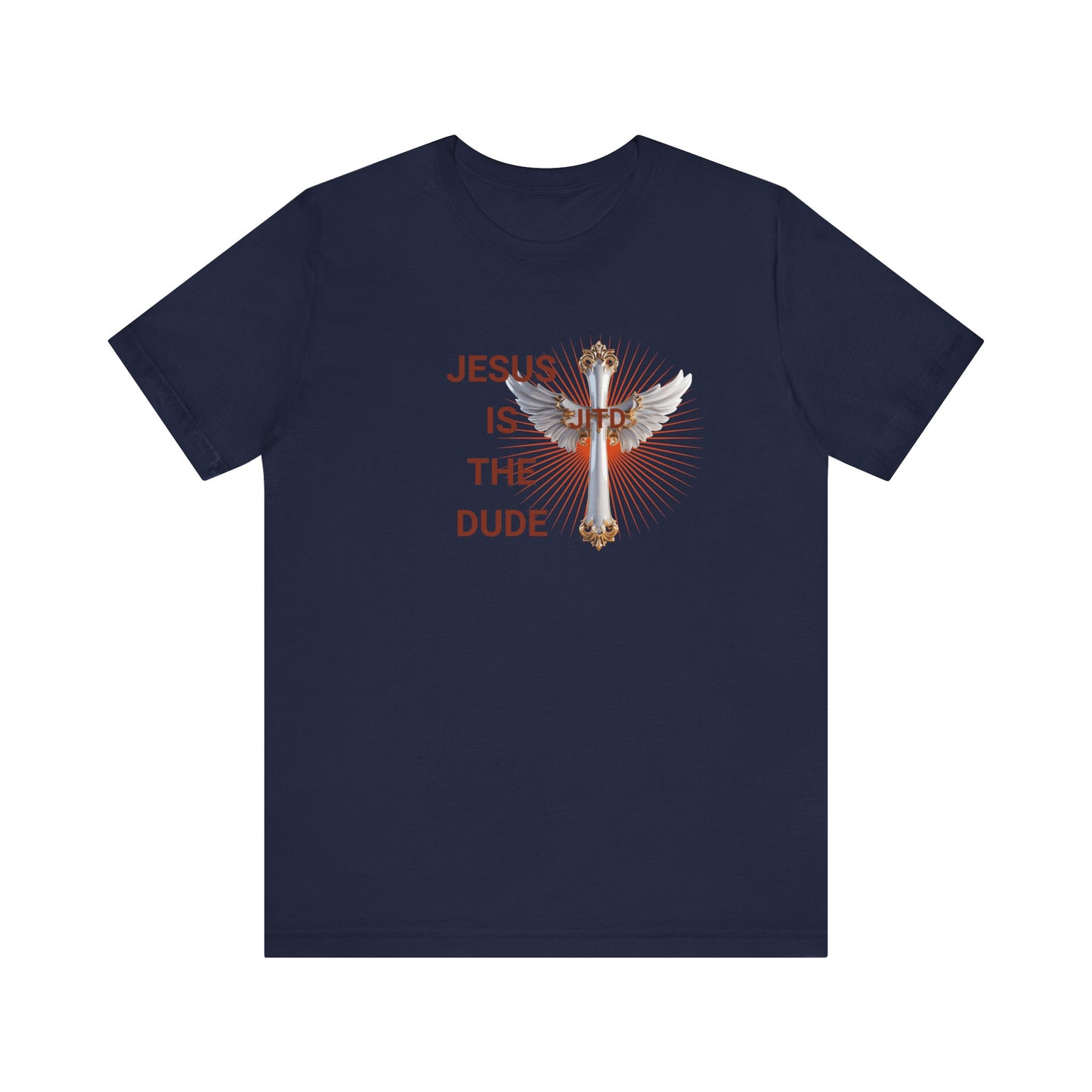 JITD WHITE WINGS CROSS TEE