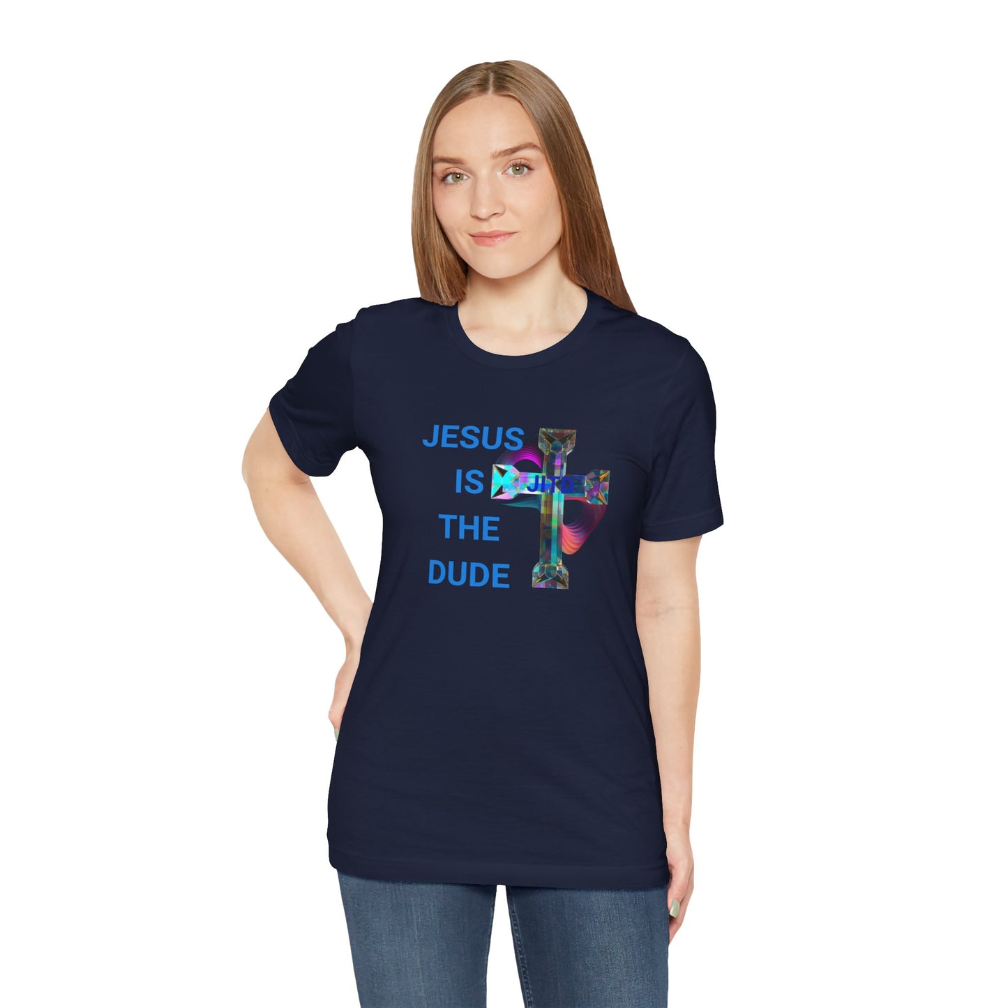 JITD CRYSTAL CROSS TEE