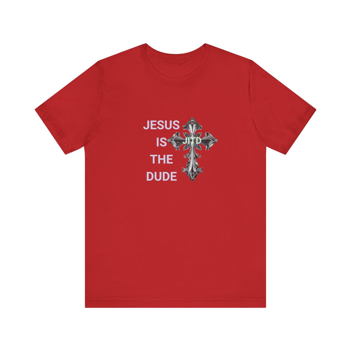 JITD SILVER CROSS TEE