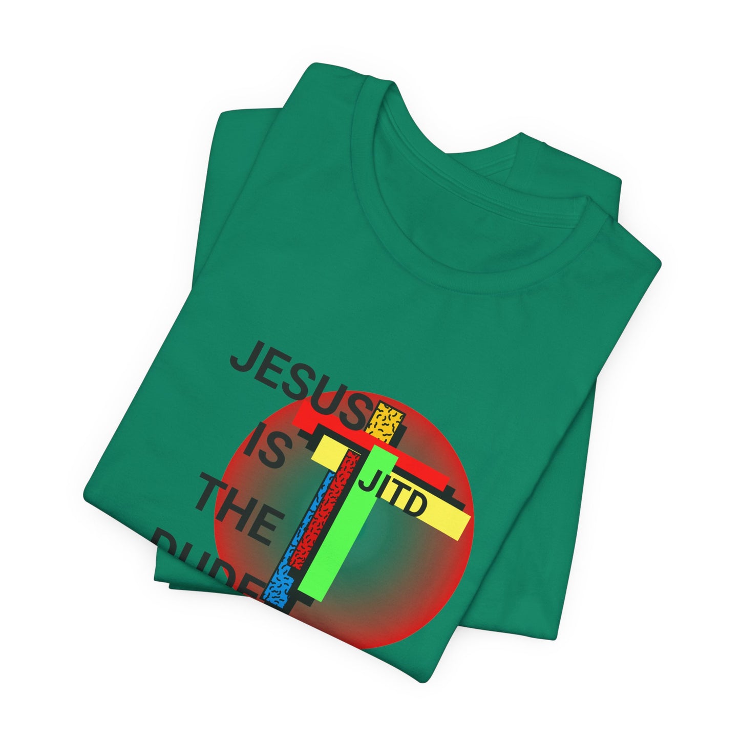 JITD RED GLOW CROSS TEE