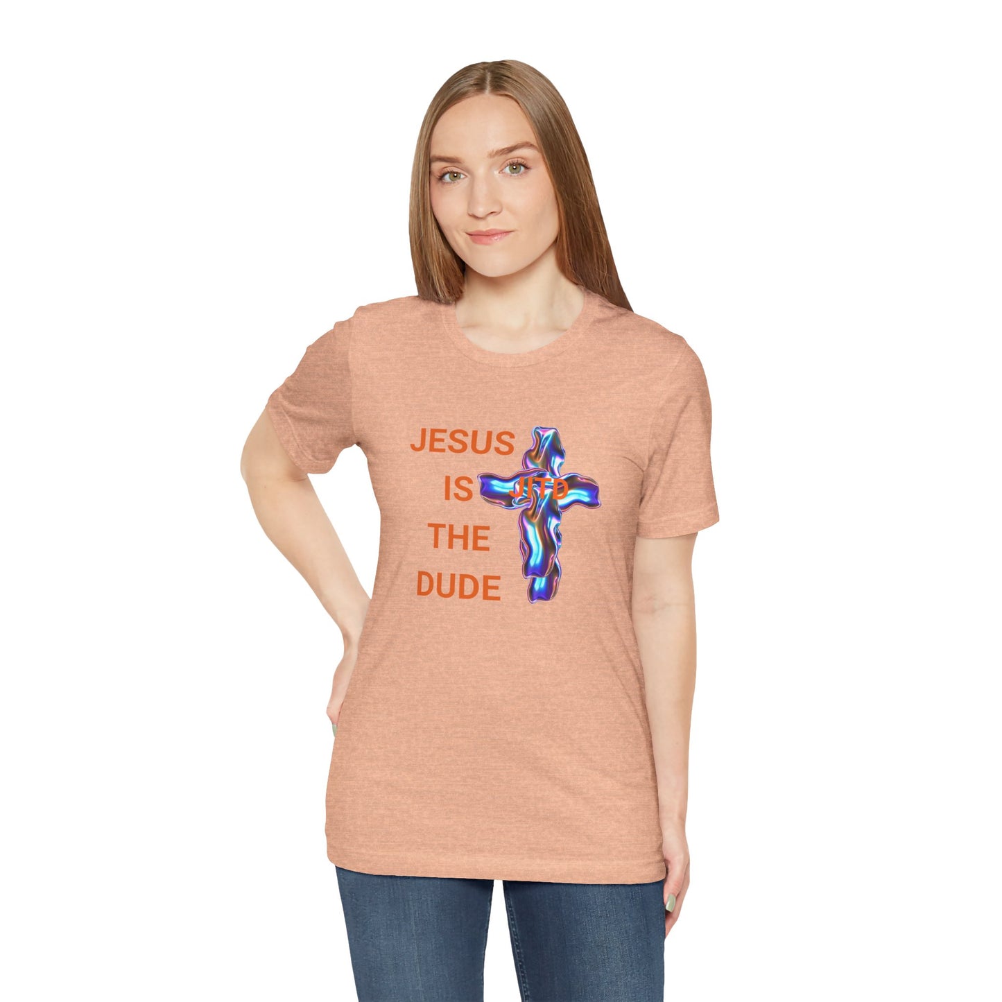 JITD RAINBOW CROSS TEE