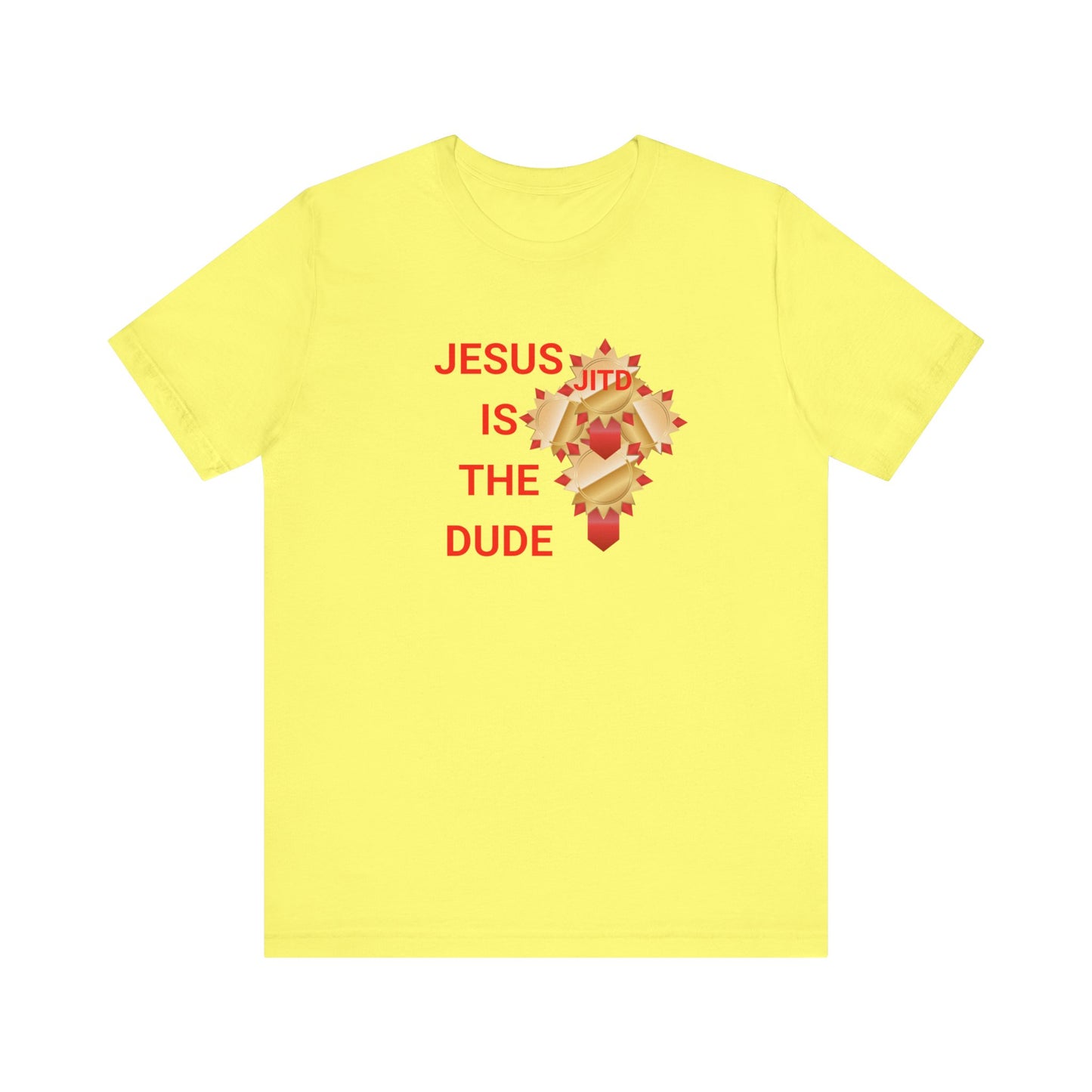 JITD RIBBON CROSS TEE