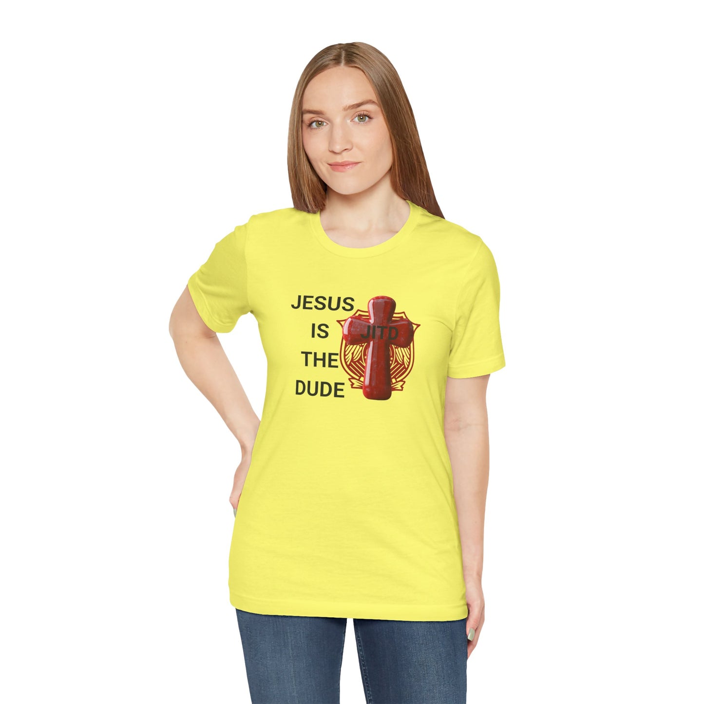 JITD RED SHIELD CROSS TEE
