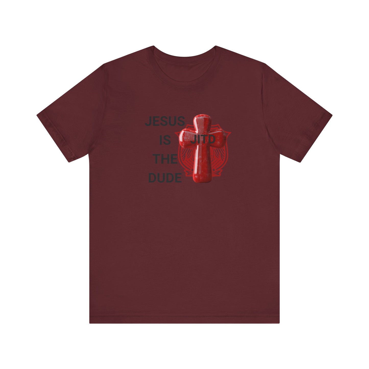 JITD RED SHIELD CROSS TEE