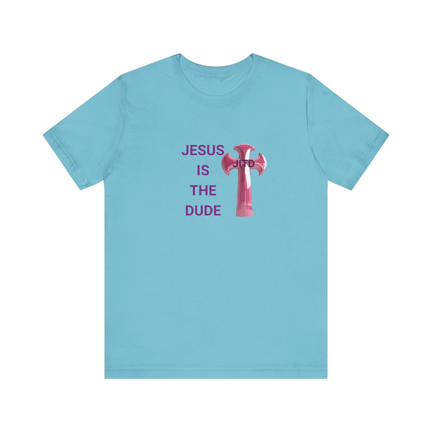 JITD PINK CROSS TEE