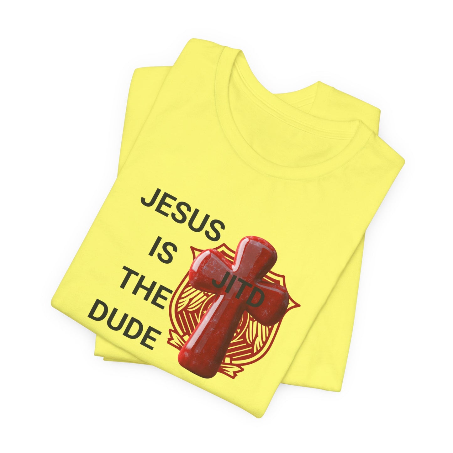 JITD RED SHIELD CROSS TEE