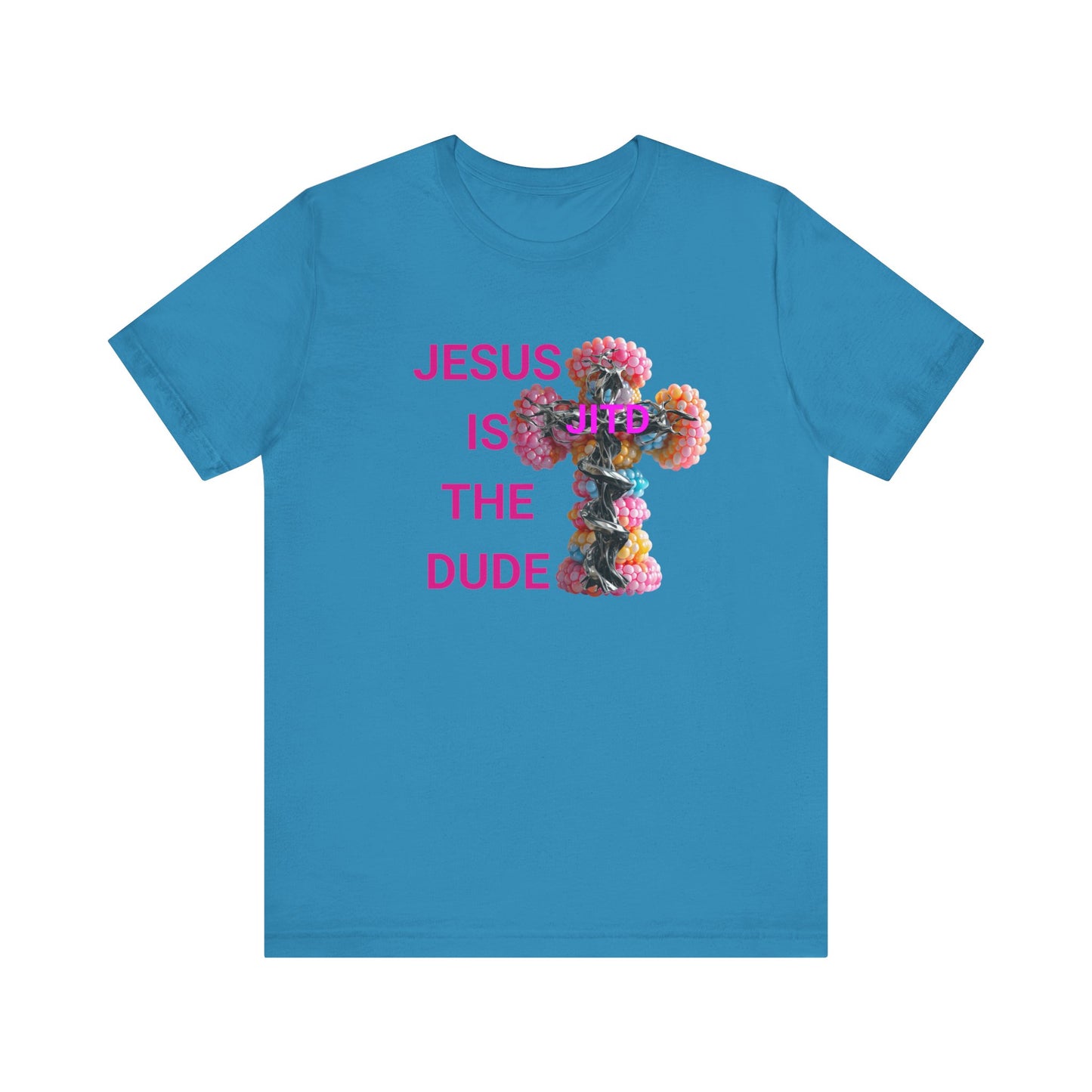 JITD TINY BUBBLE CROSS TEE