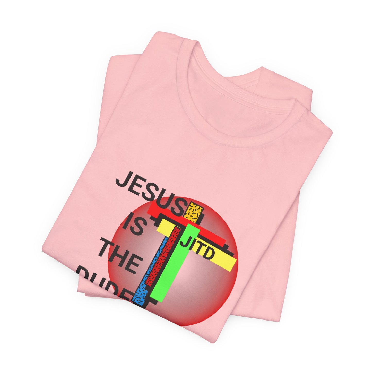 JITD RED GLOW CROSS TEE