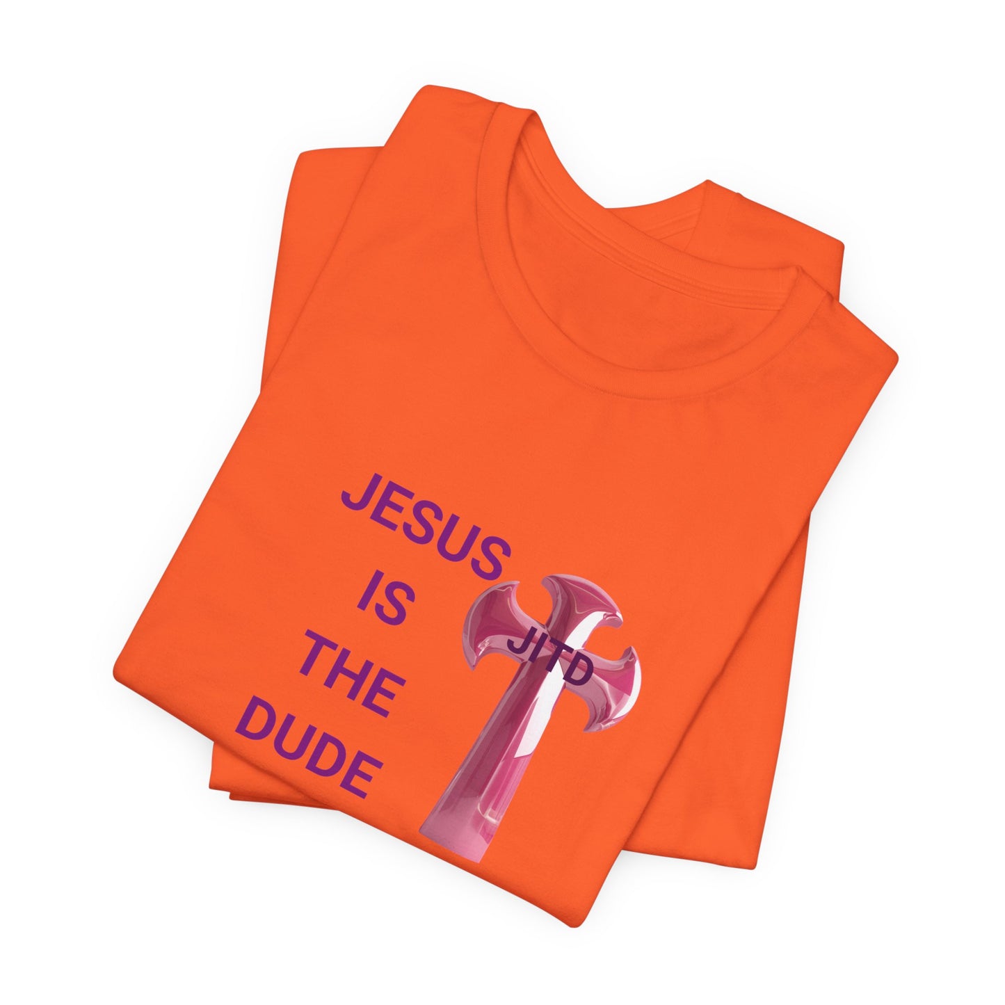 JITD PINK CROSS TEE