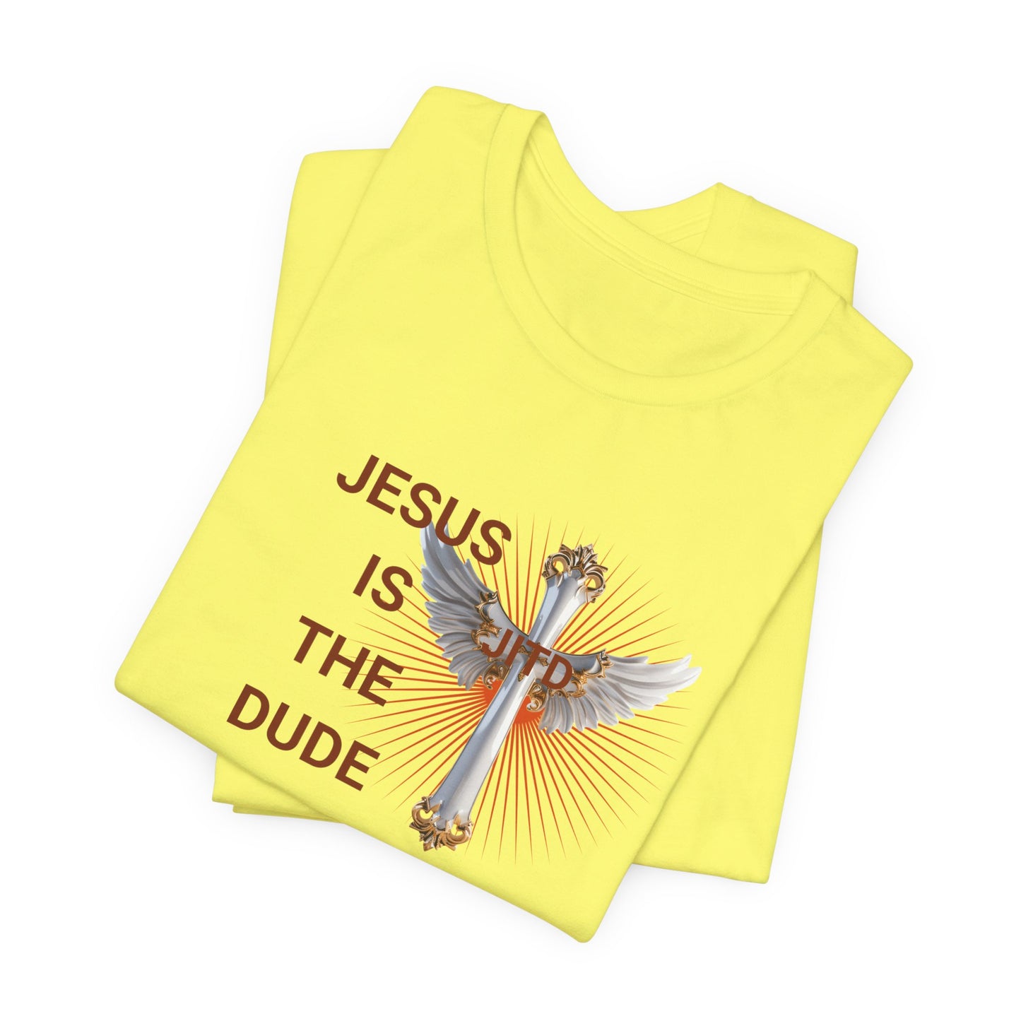 JITD WHITE WINGS CROSS TEE