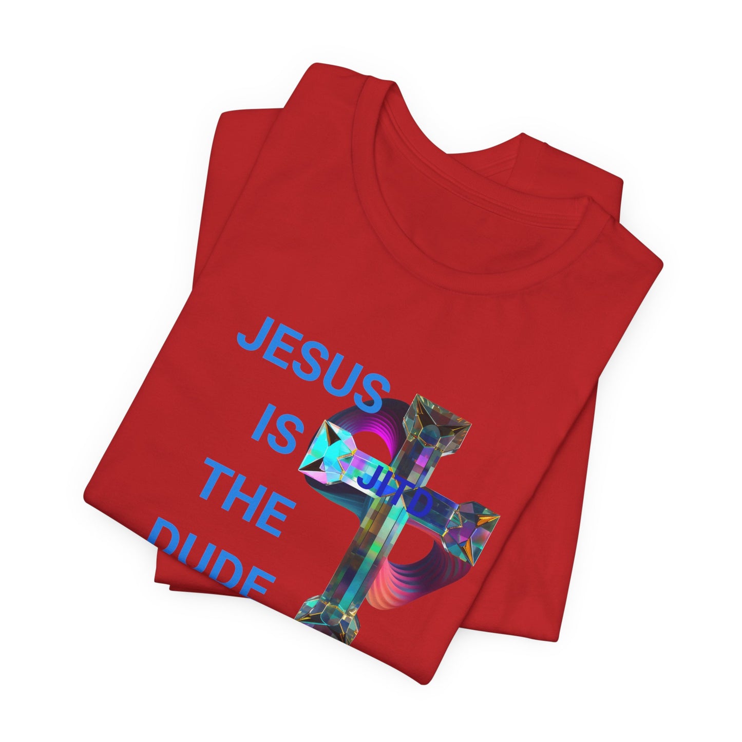JITD CRYSTAL CROSS TEE