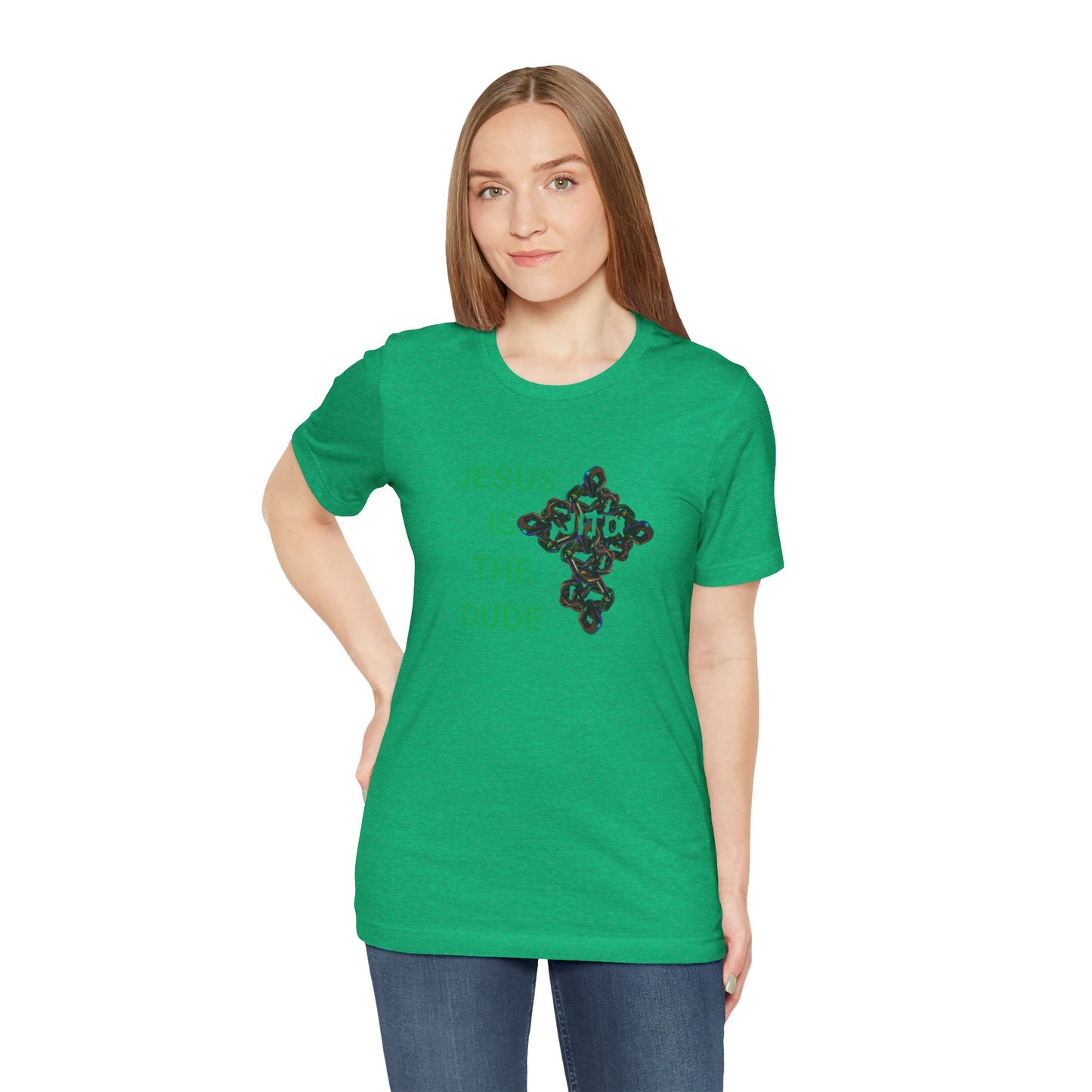 JITD CHAIN CROSS TEE