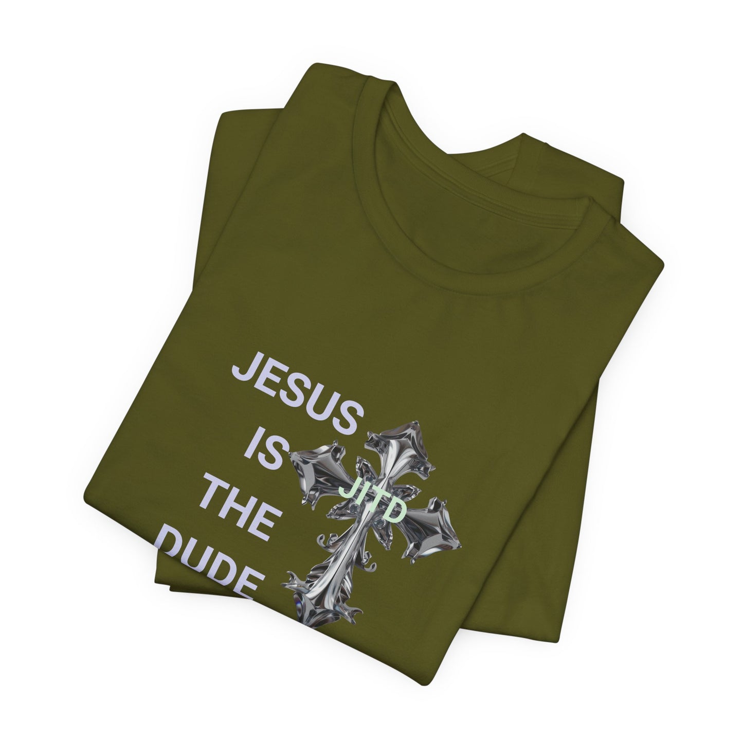 JITD SILVER CROSS TEE