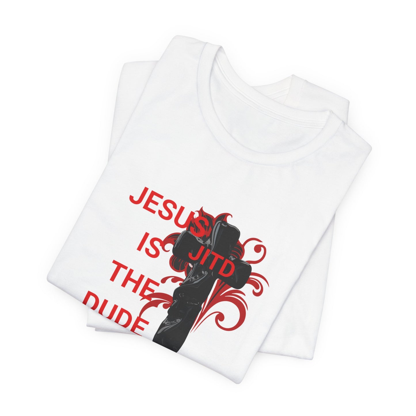JITD BLACK CROSS TEE