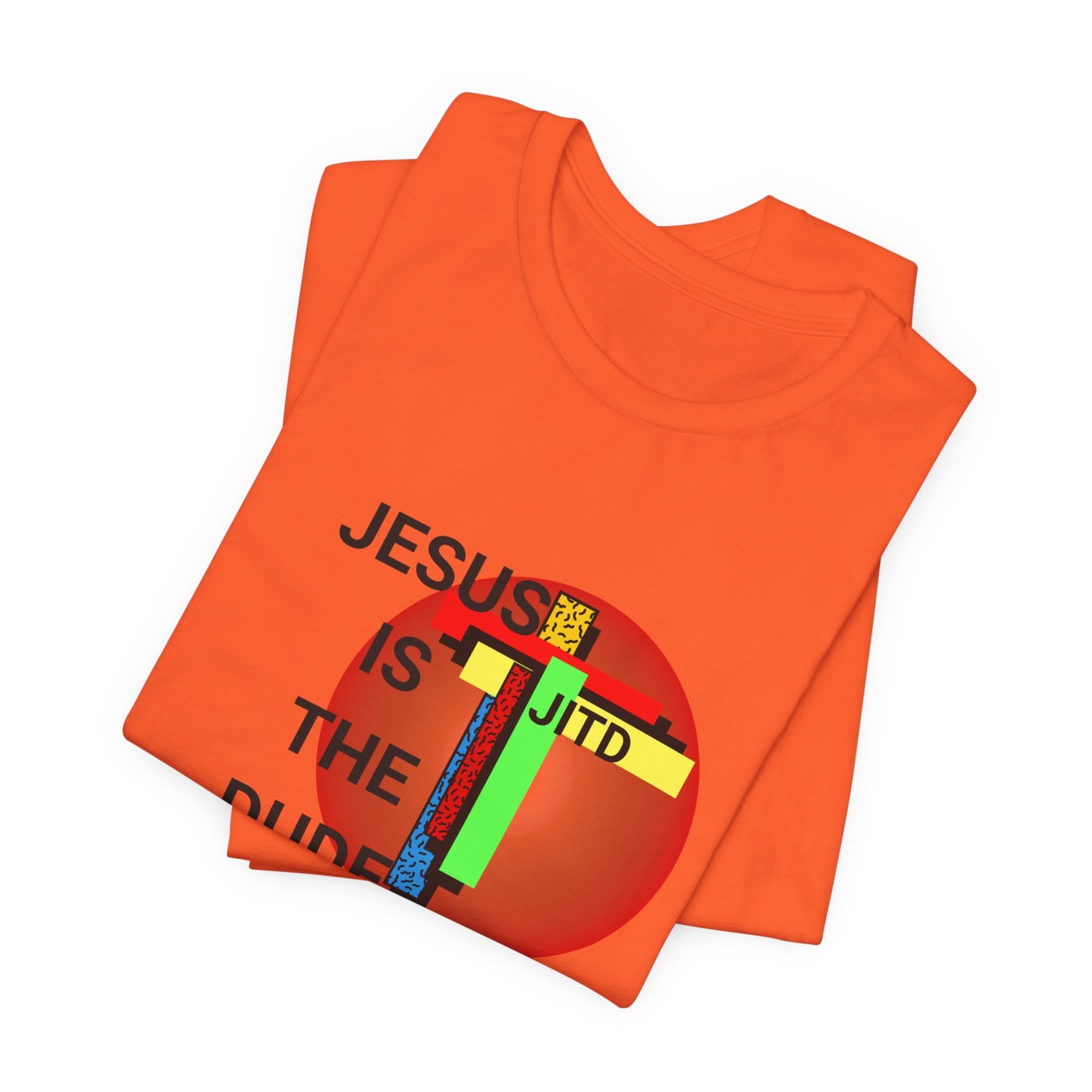 JITD RED GLOW CROSS TEE