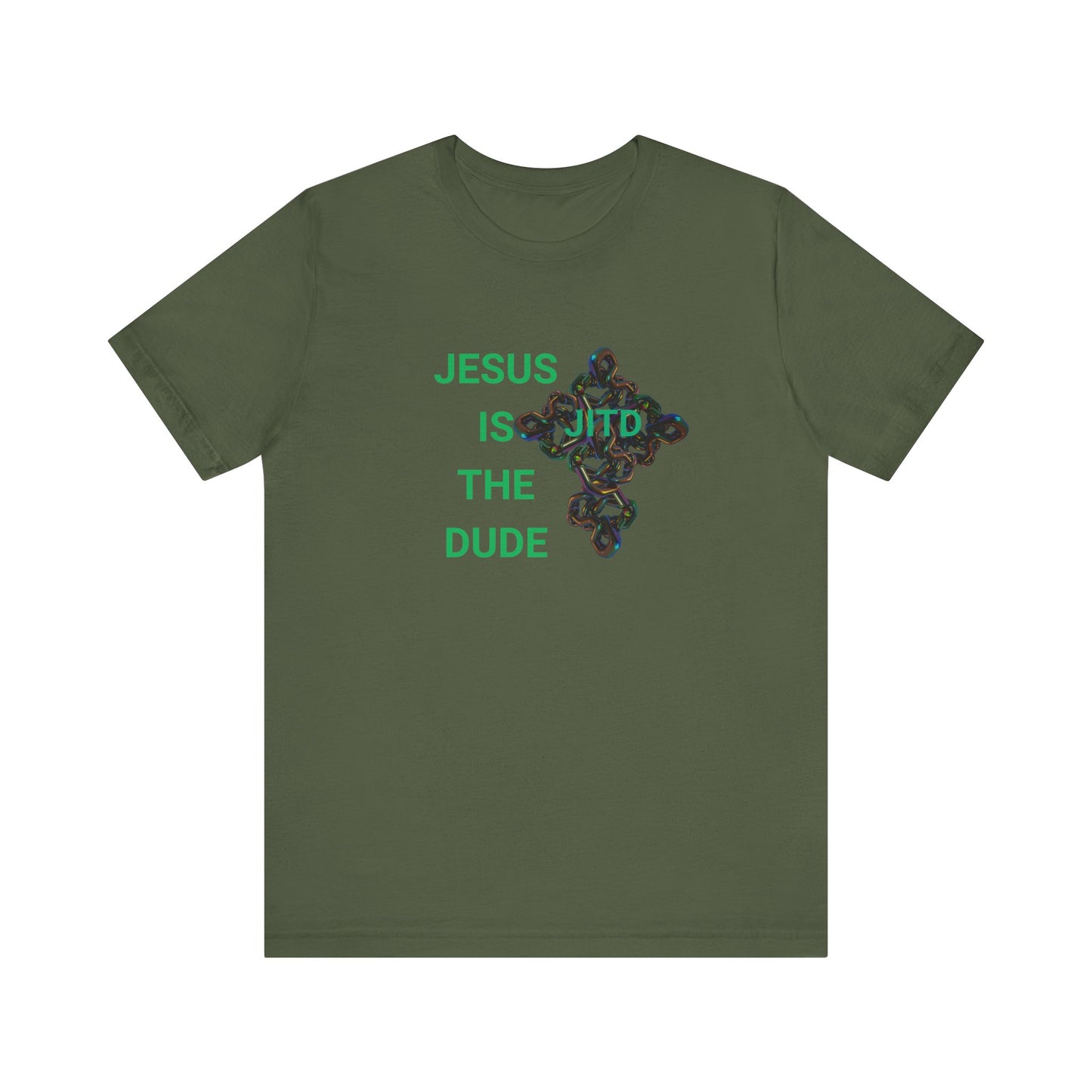 JITD CHAIN CROSS TEE