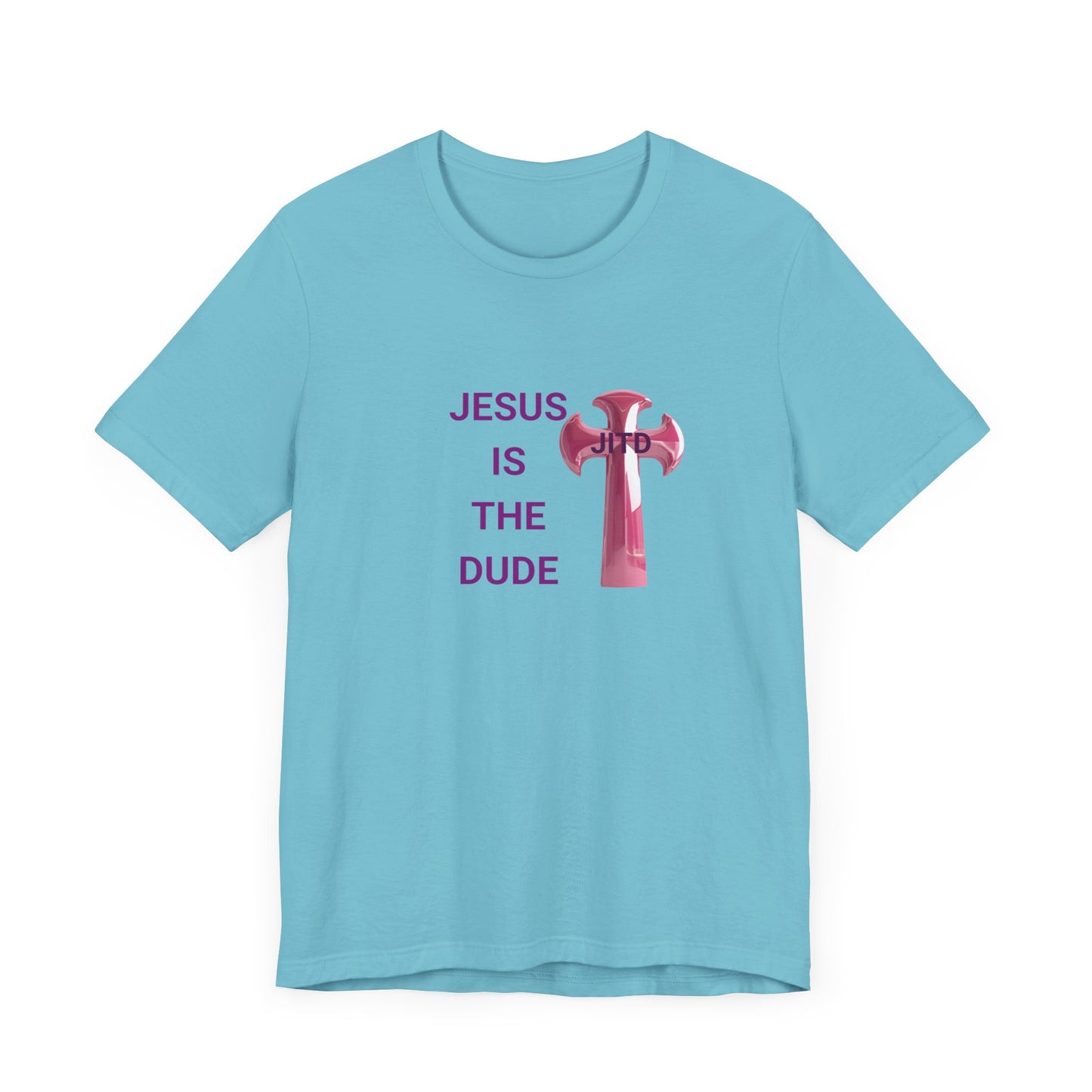 JITD PINK CROSS TEE