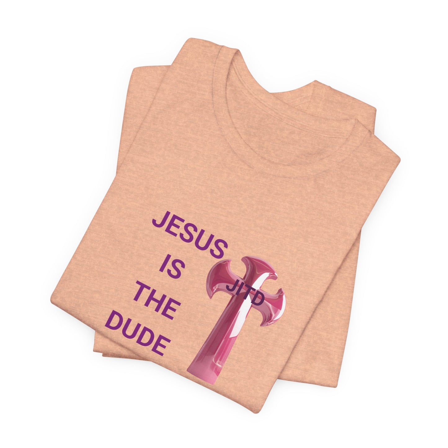 JITD PINK CROSS TEE