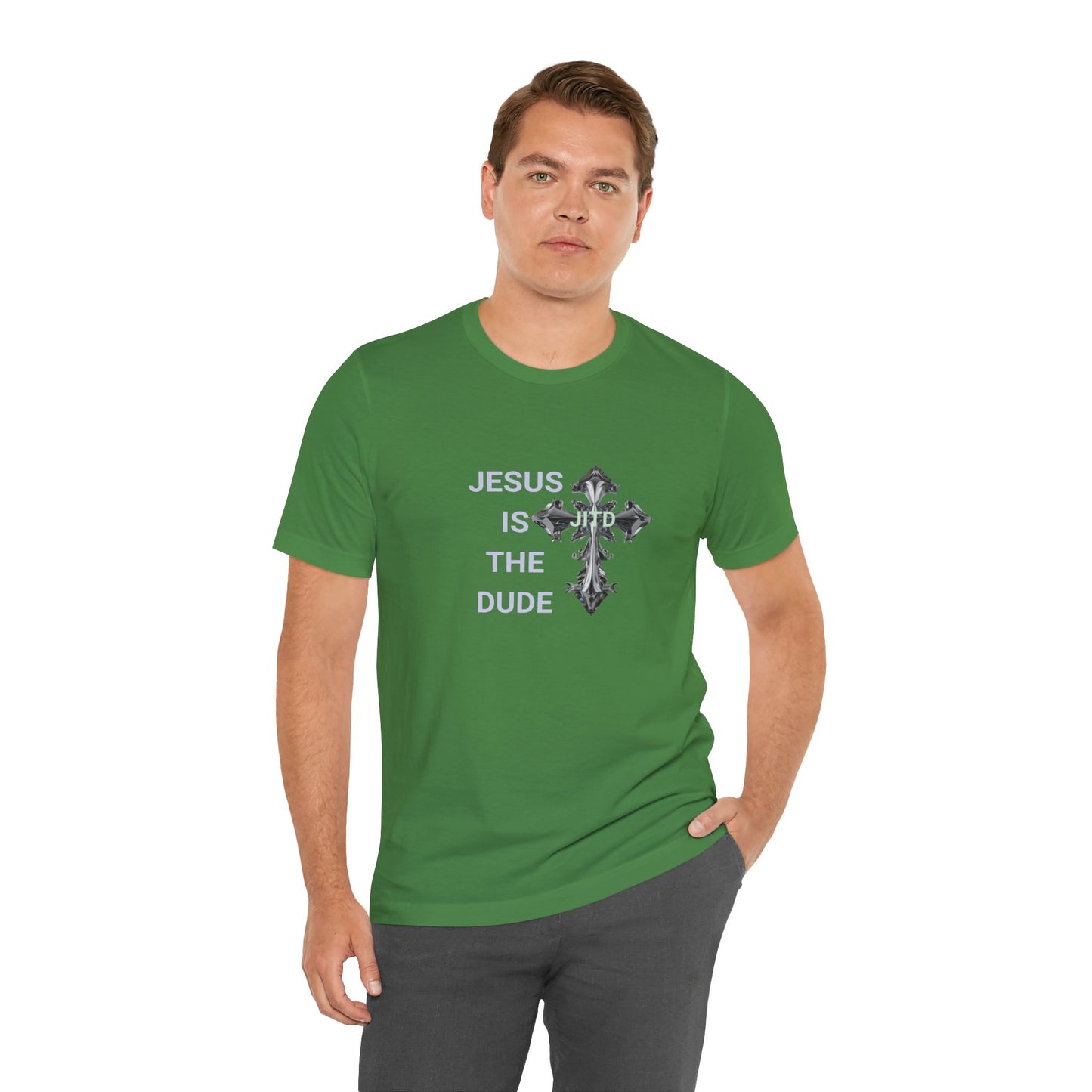 JITD SILVER CROSS TEE