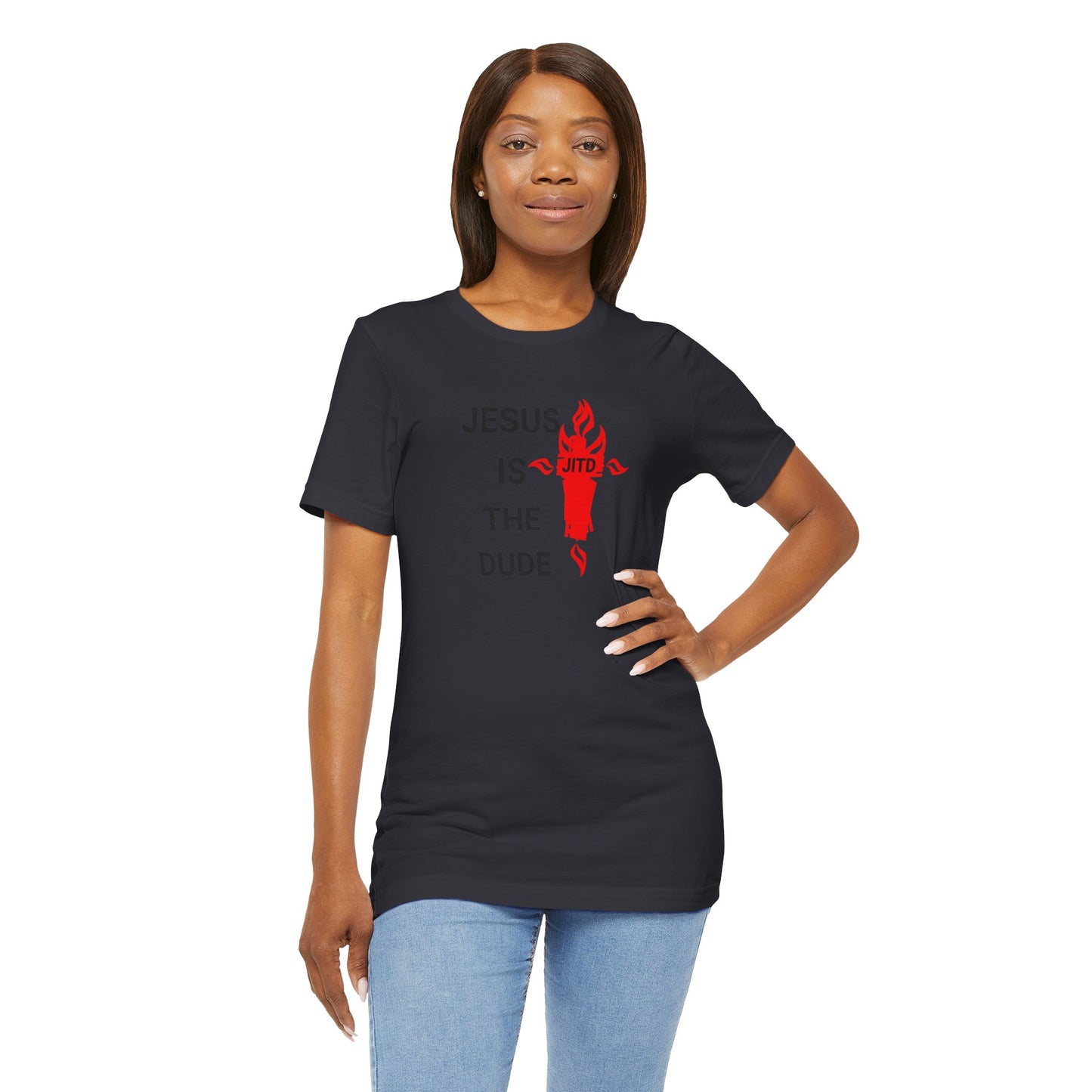 JITD FIRE CROSS TEE