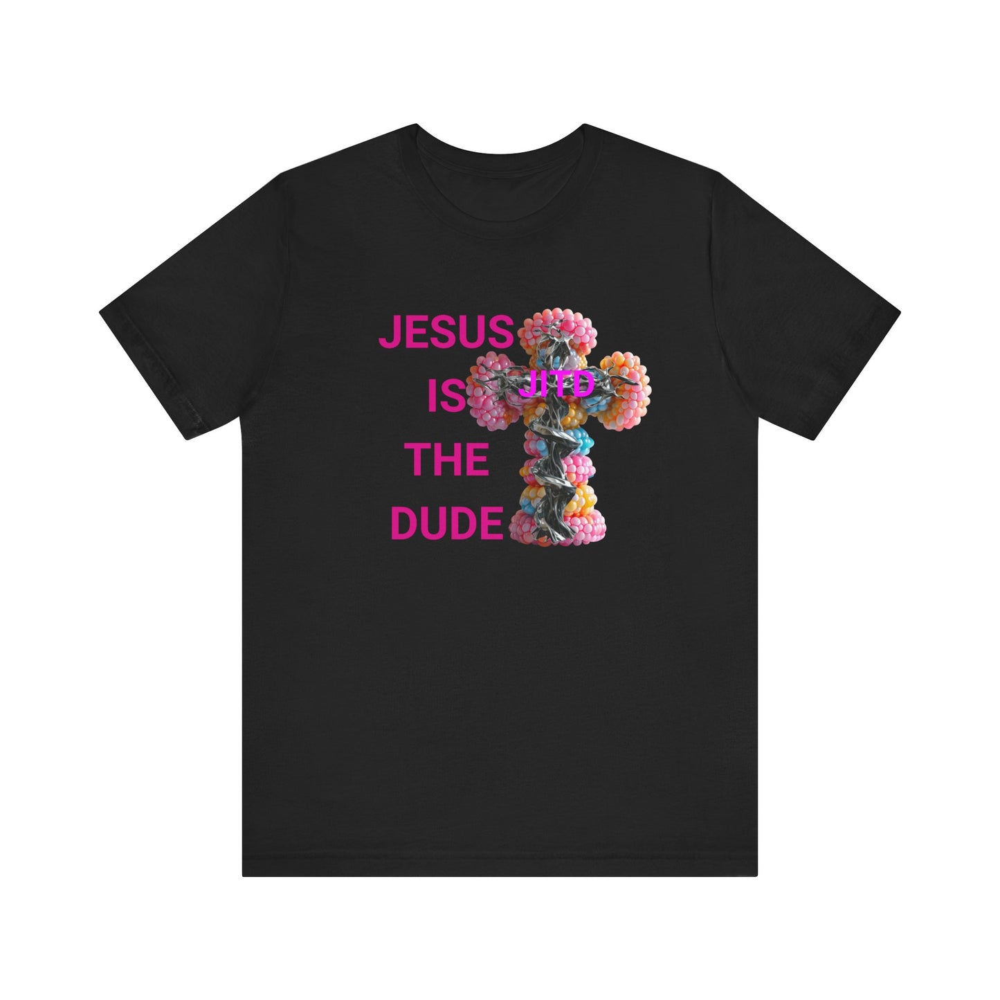 JITD TINY BUBBLE CROSS TEE