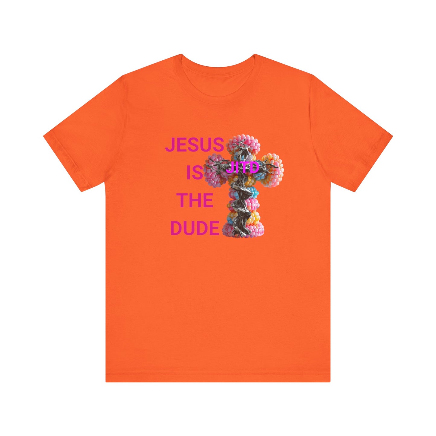 JITD TINY BUBBLE CROSS TEE