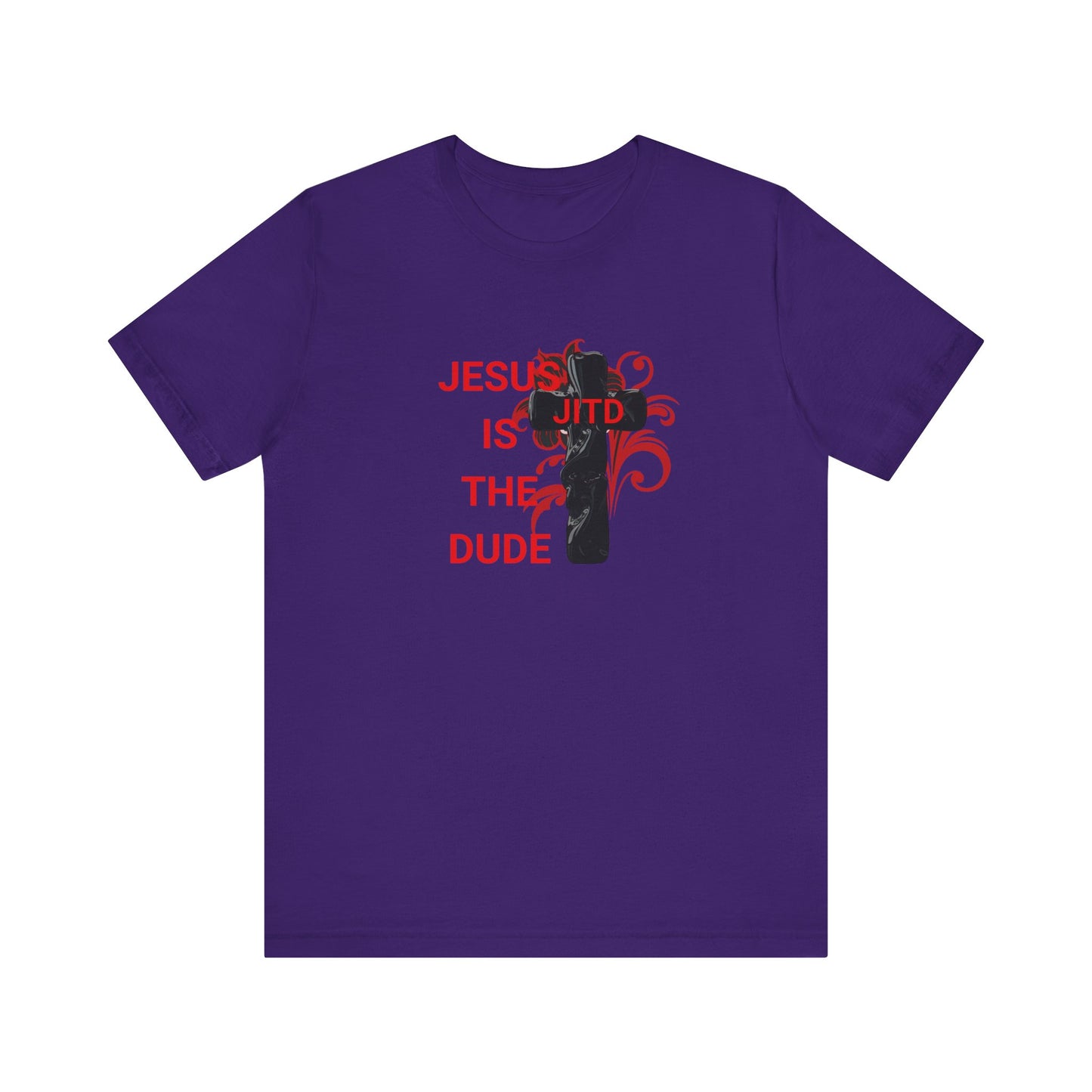 JITD BLACK CROSS TEE