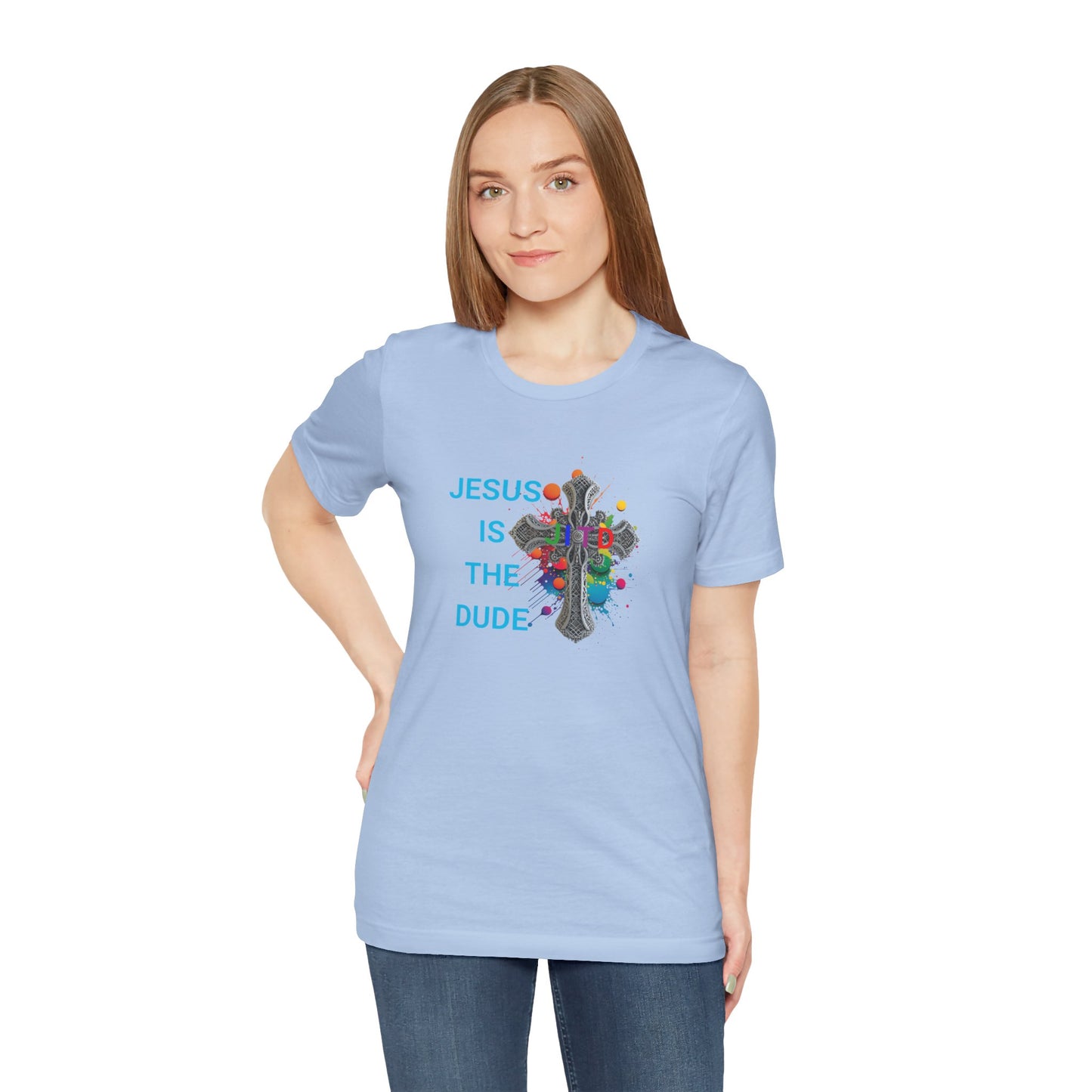 JITD COLORFUL CROSS TEE