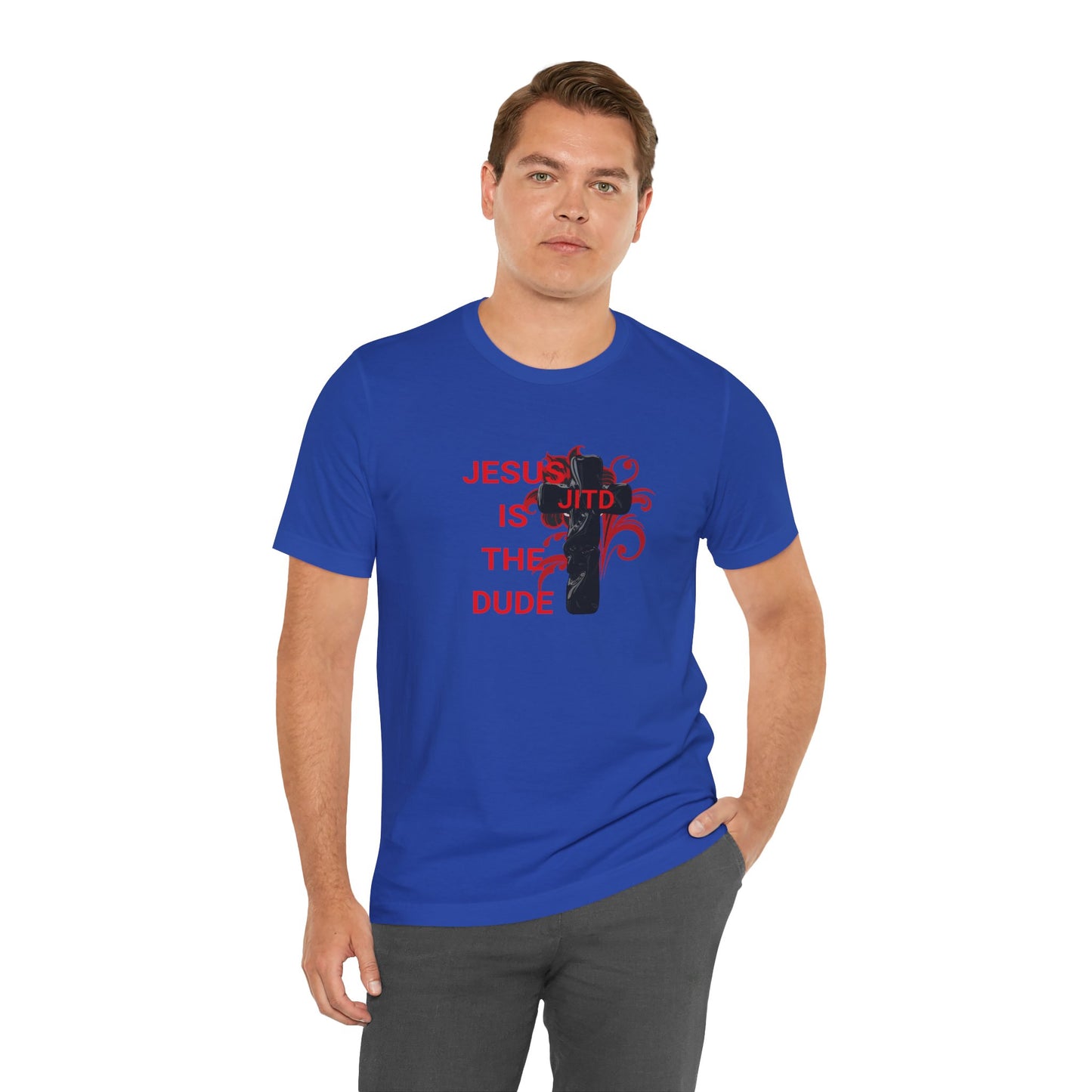 JITD BLACK CROSS TEE