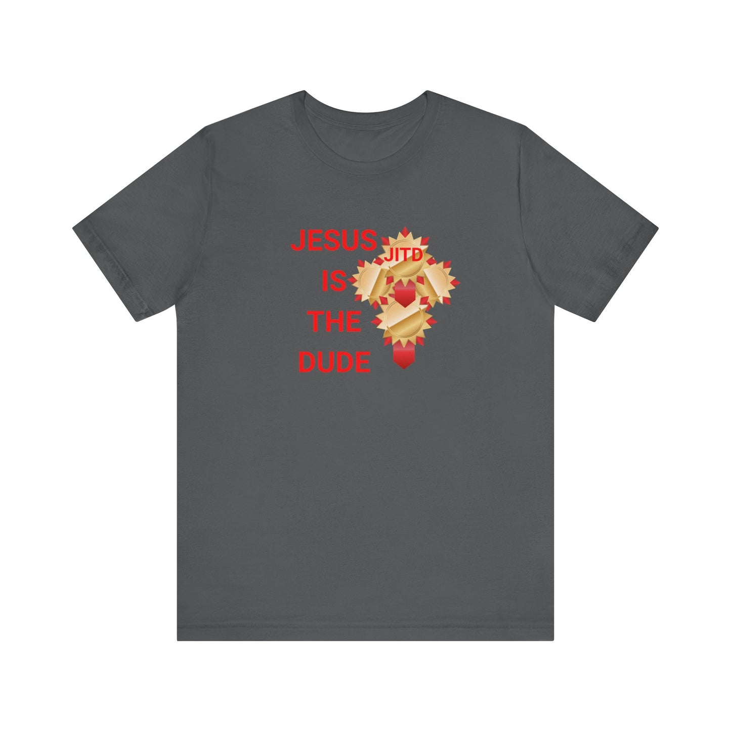 JITD RIBBON CROSS TEE