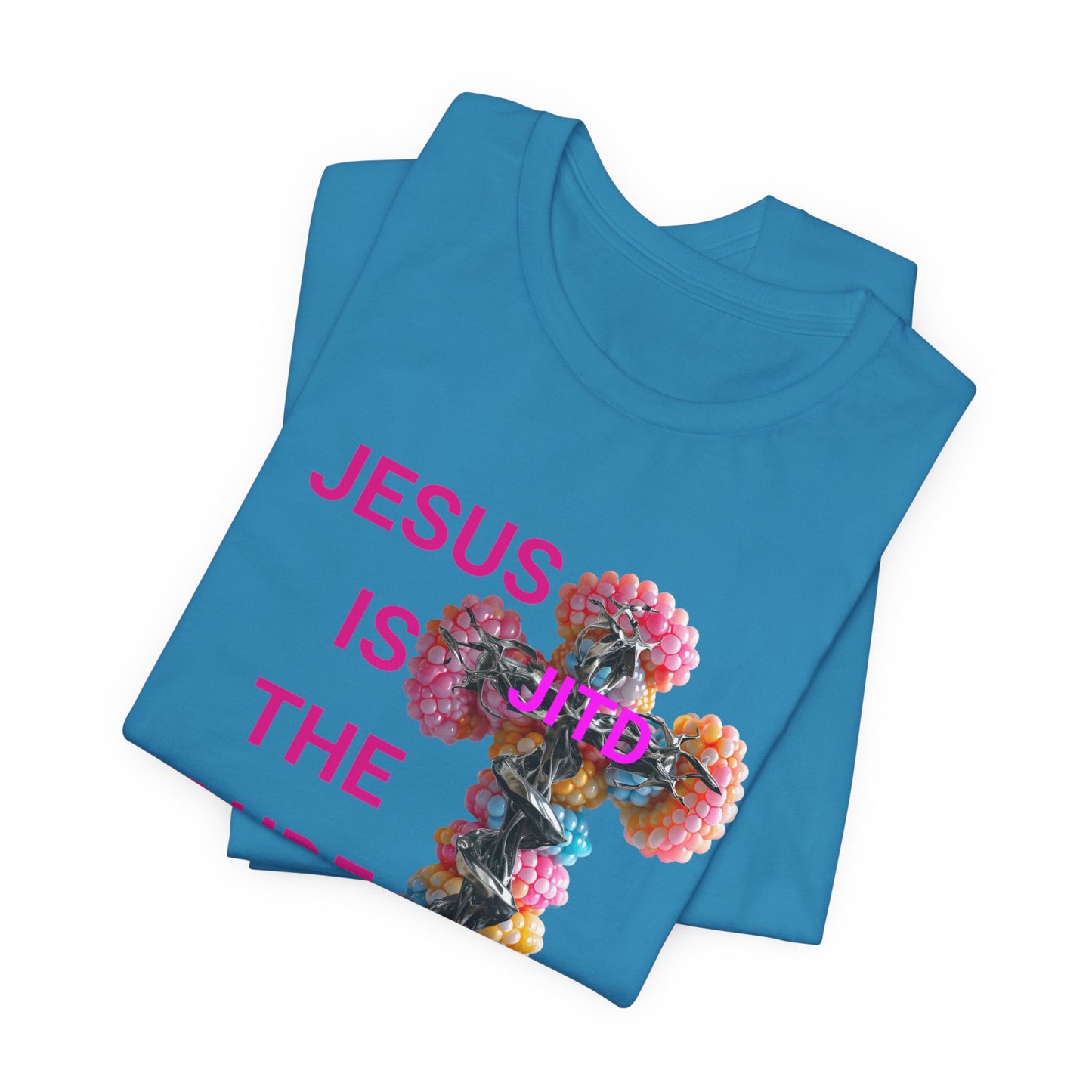 JITD TINY BUBBLE CROSS TEE