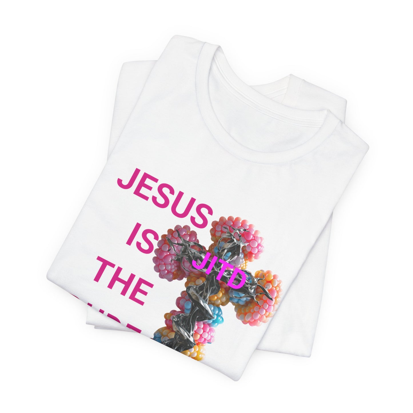 JITD TINY BUBBLE CROSS TEE