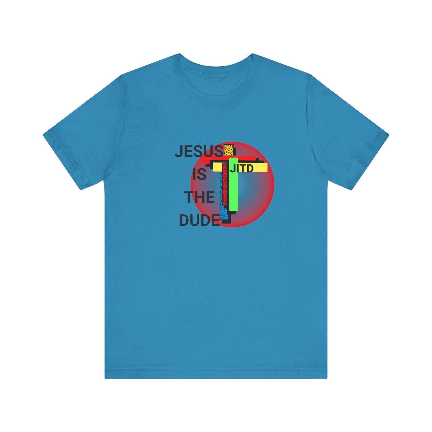 JITD RED GLOW CROSS TEE