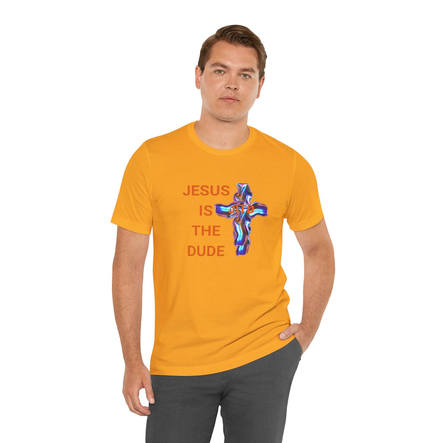JITD RAINBOW CROSS TEE