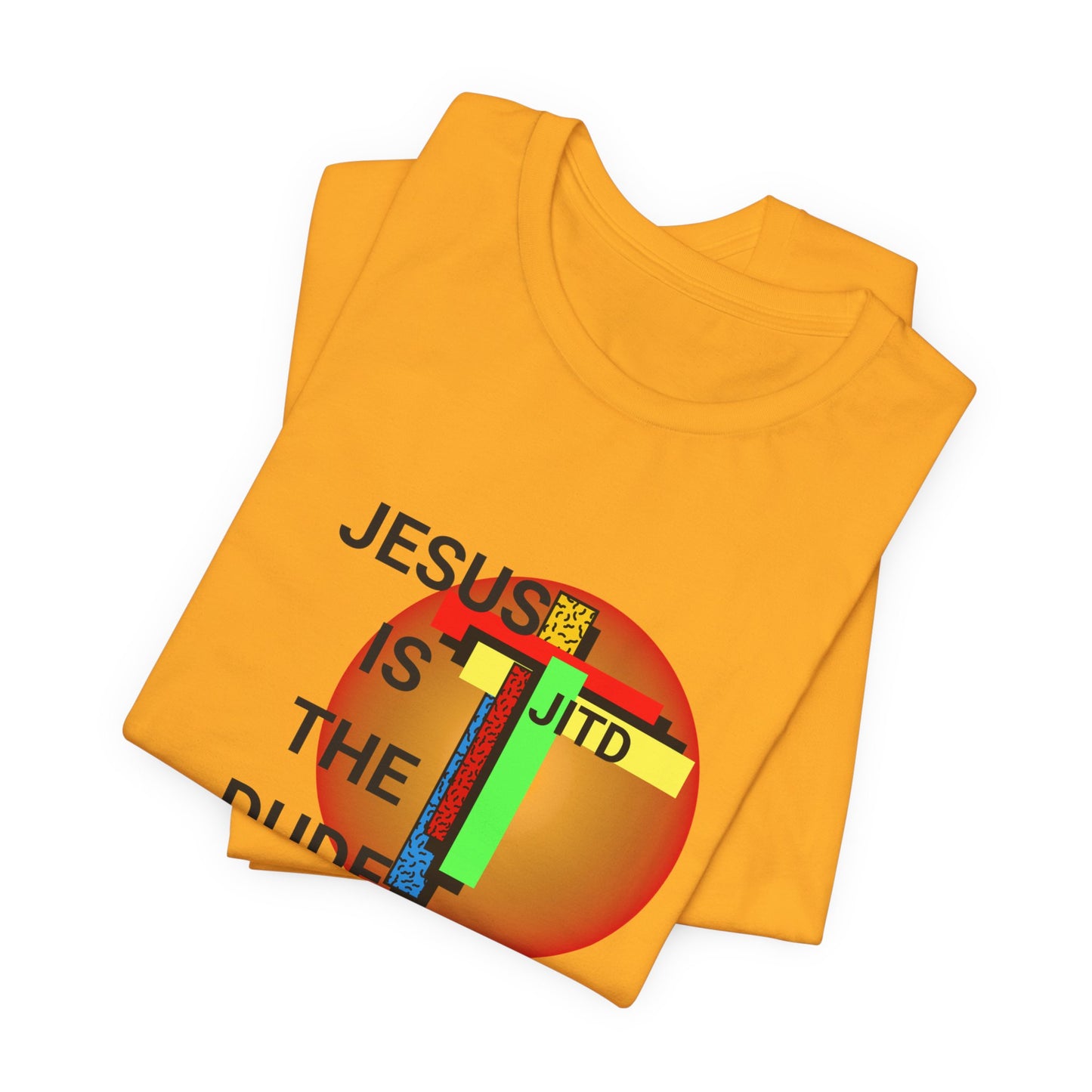 JITD RED GLOW CROSS TEE
