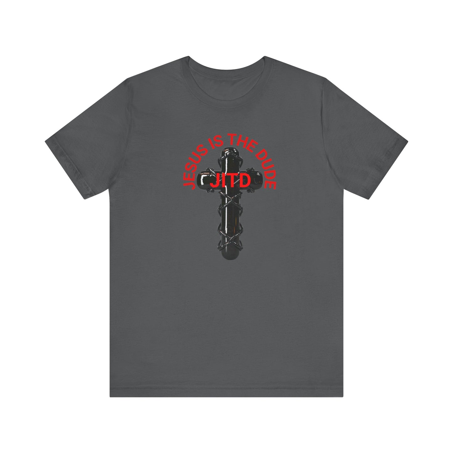 JITD BLACK CROSS TEE