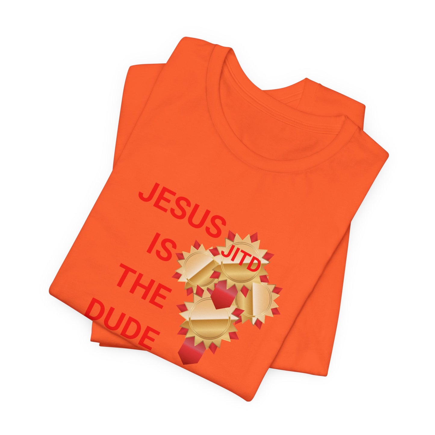 JITD RIBBON CROSS TEE