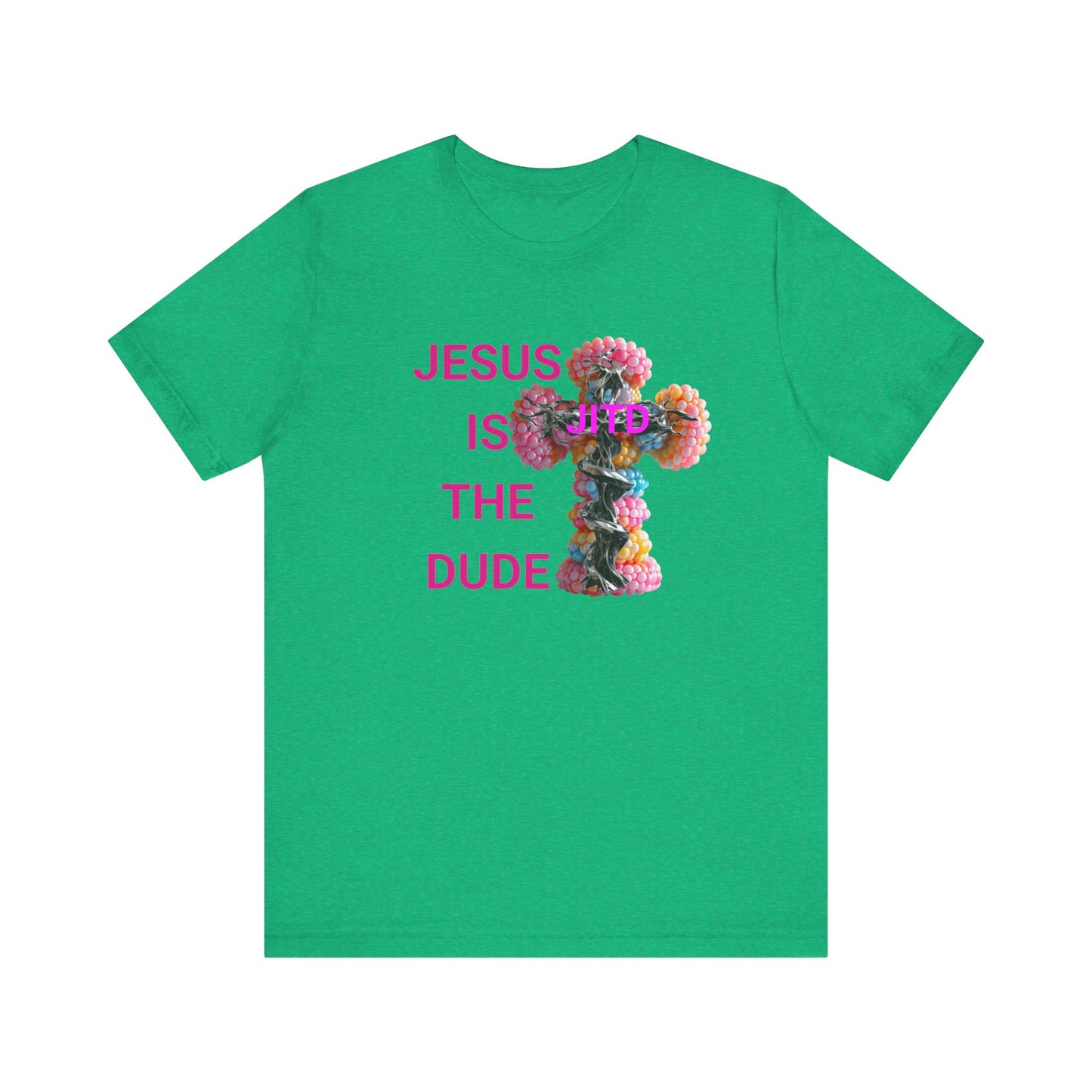 JITD TINY BUBBLE CROSS TEE
