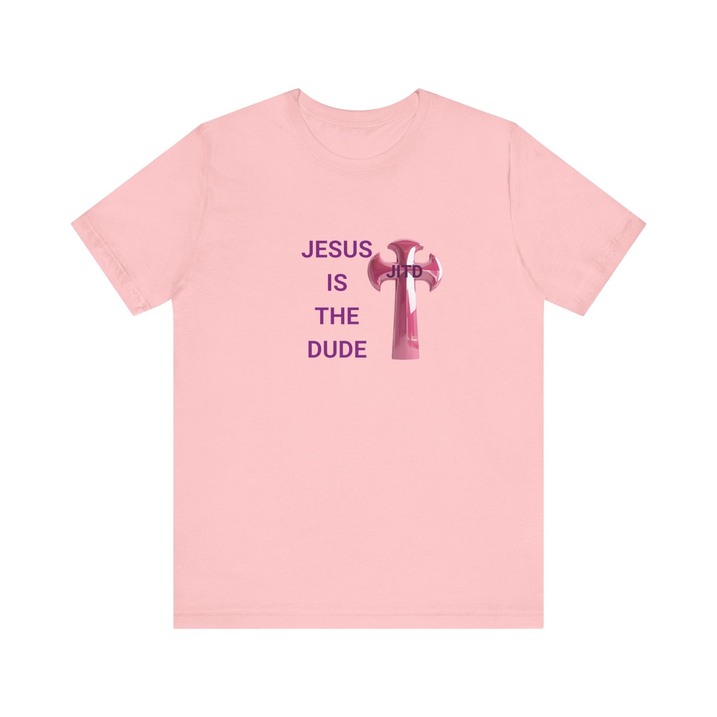JITD PINK CROSS TEE