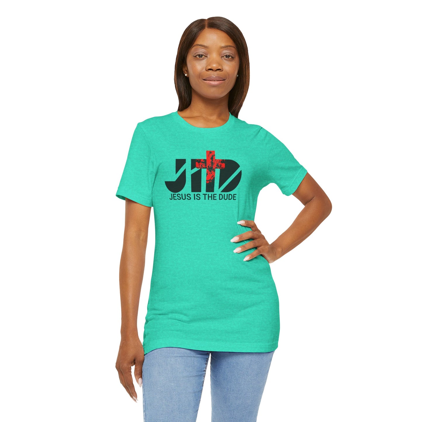 JITD SPOTTY RED CROSS TEE