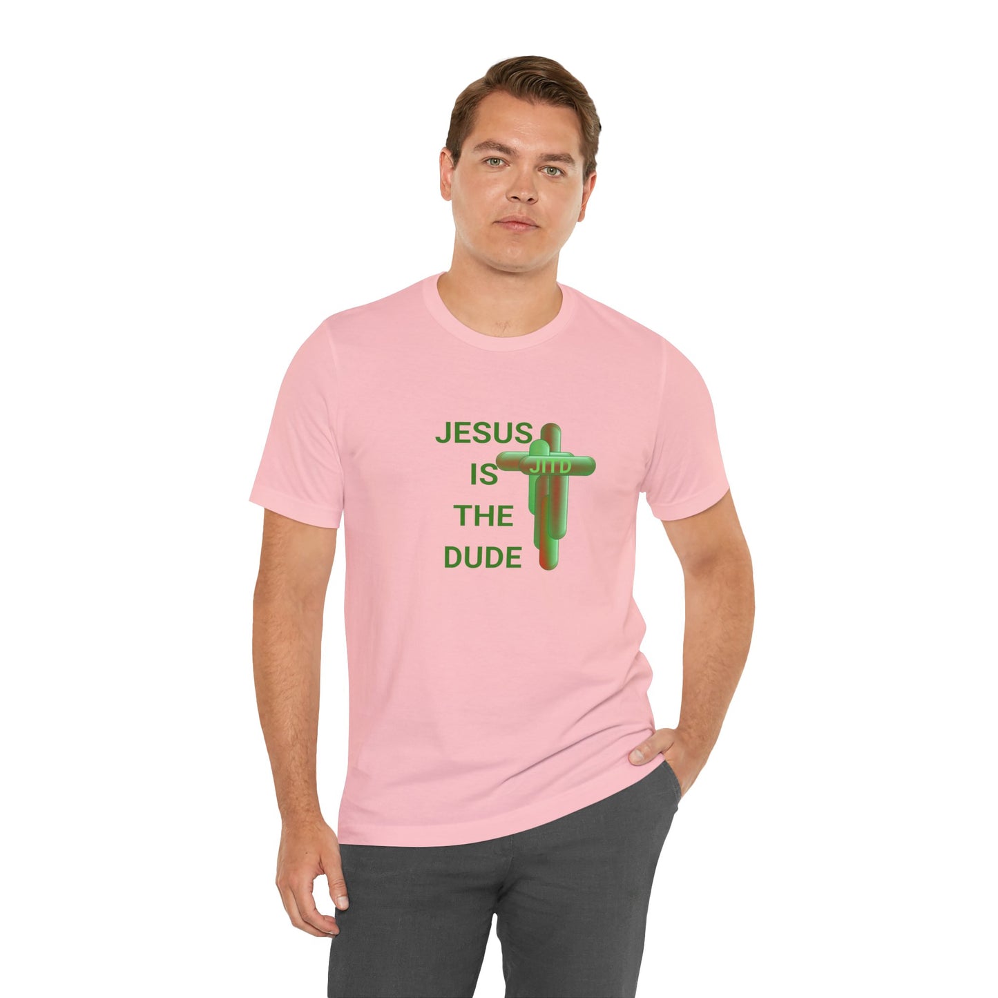 JITD GREEN PILL CROSS TEE