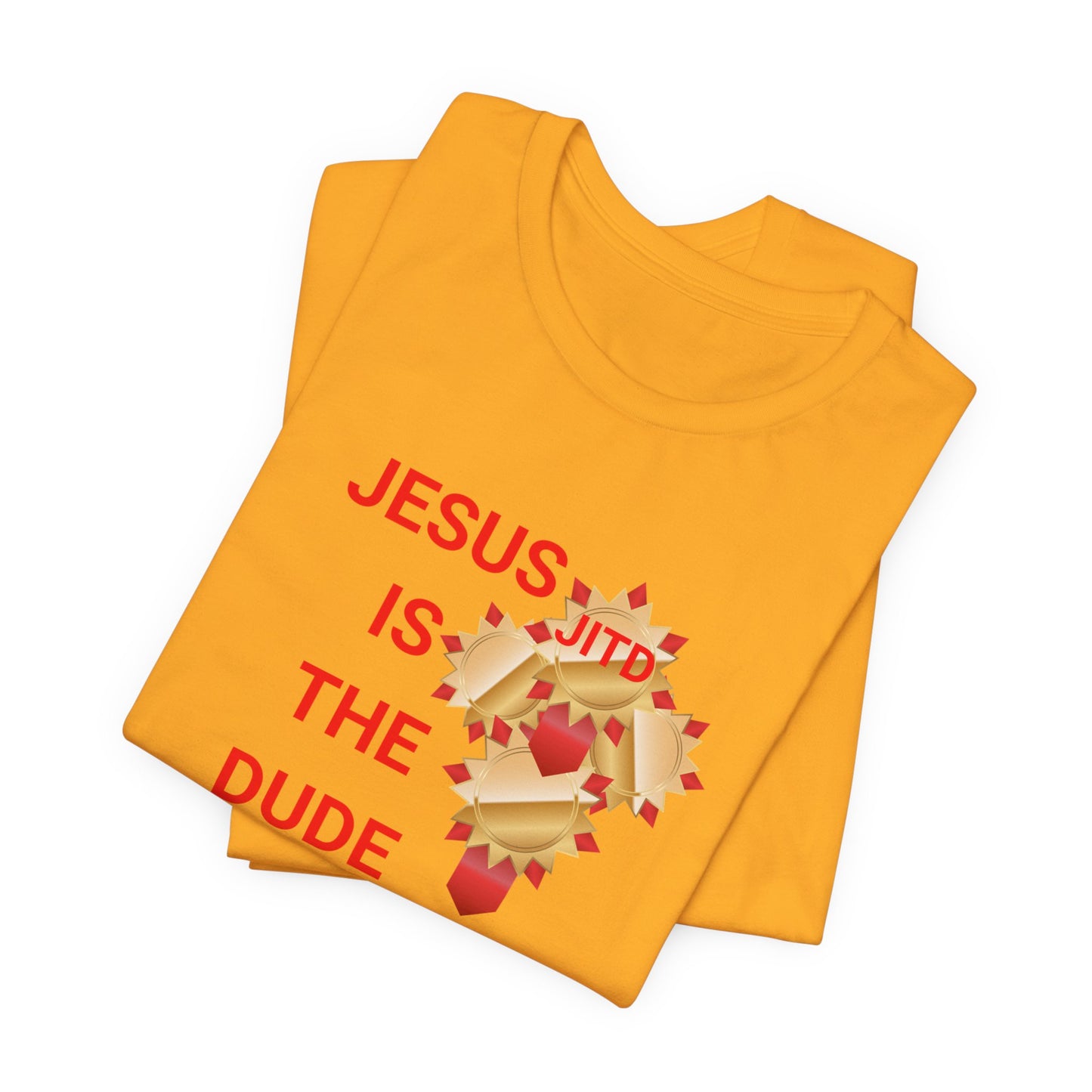 JITD RIBBON CROSS TEE