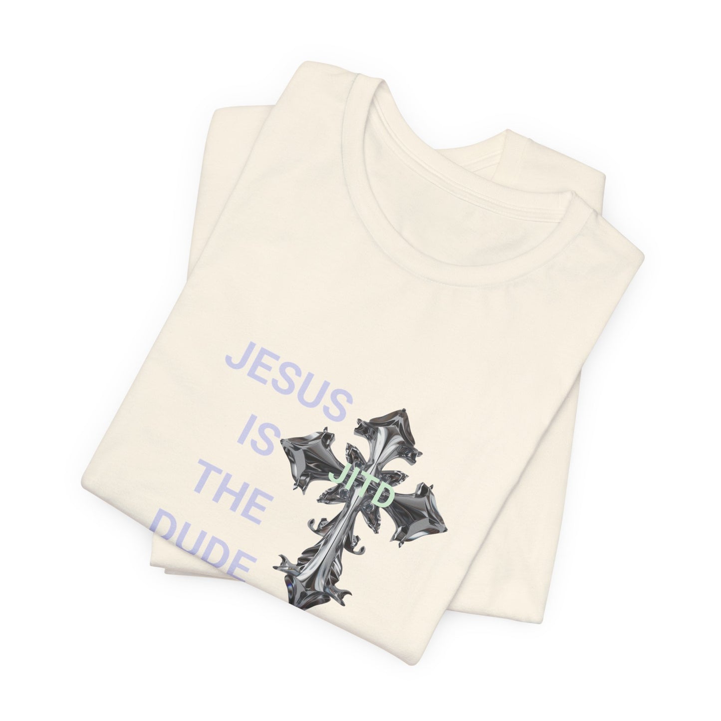 JITD SILVER CROSS TEE