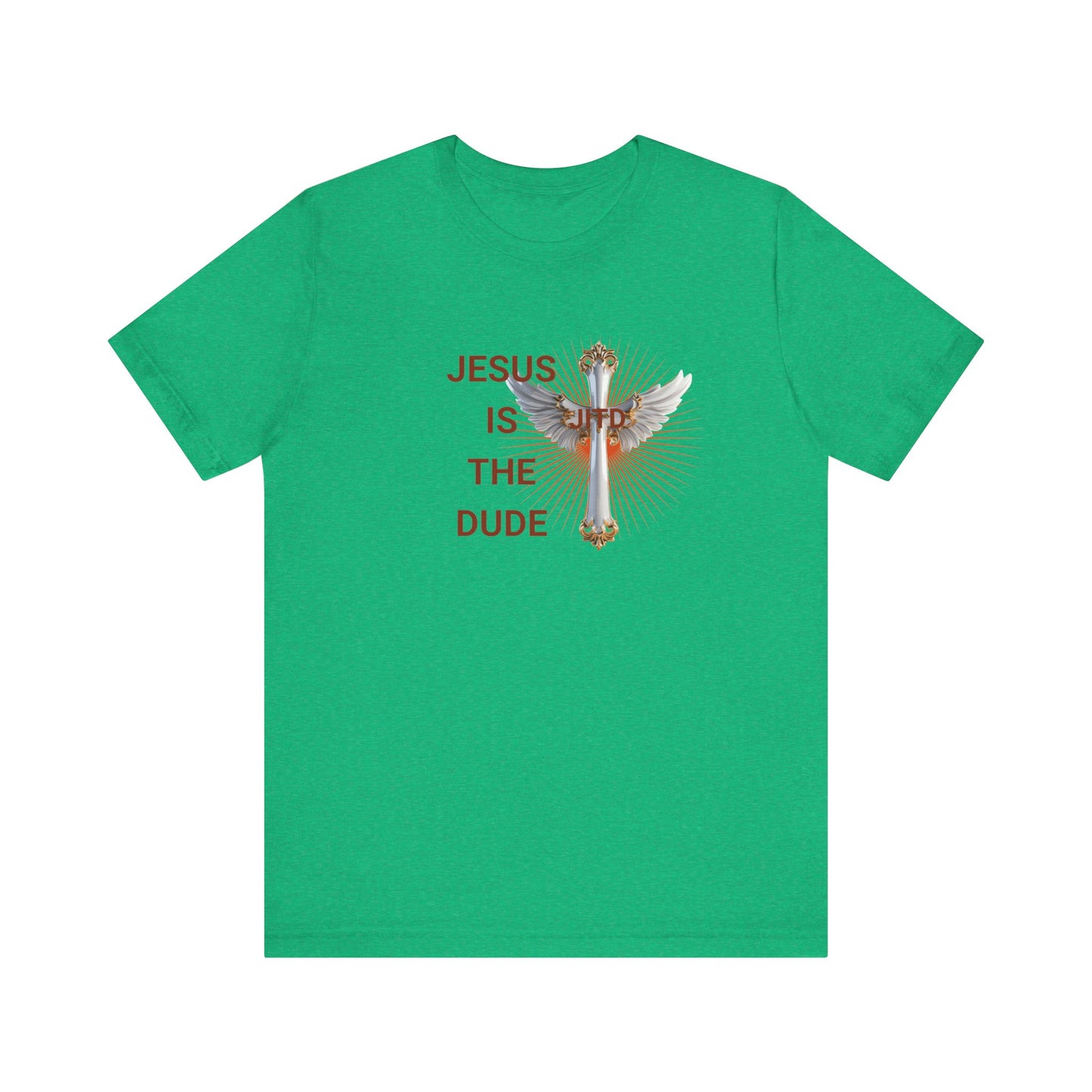 JITD WHITE WINGS CROSS TEE