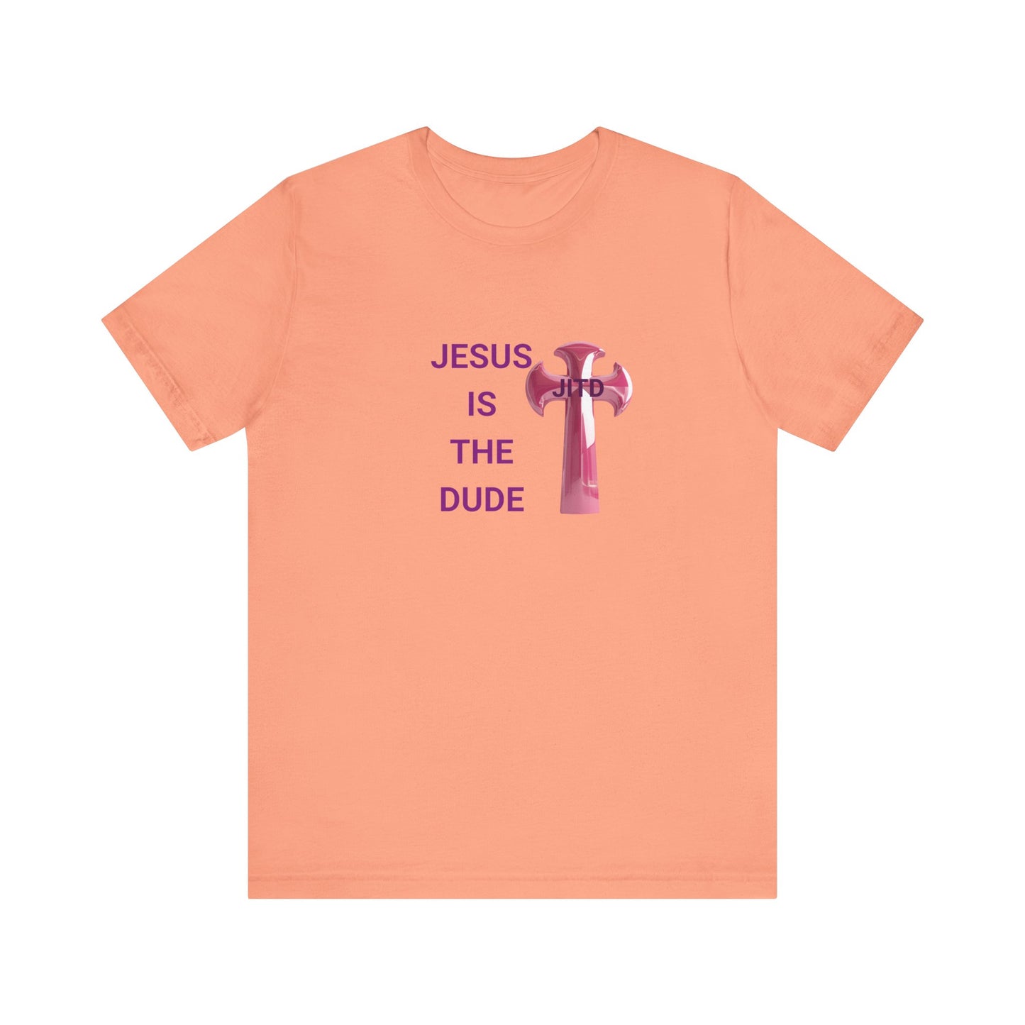 JITD PINK CROSS TEE
