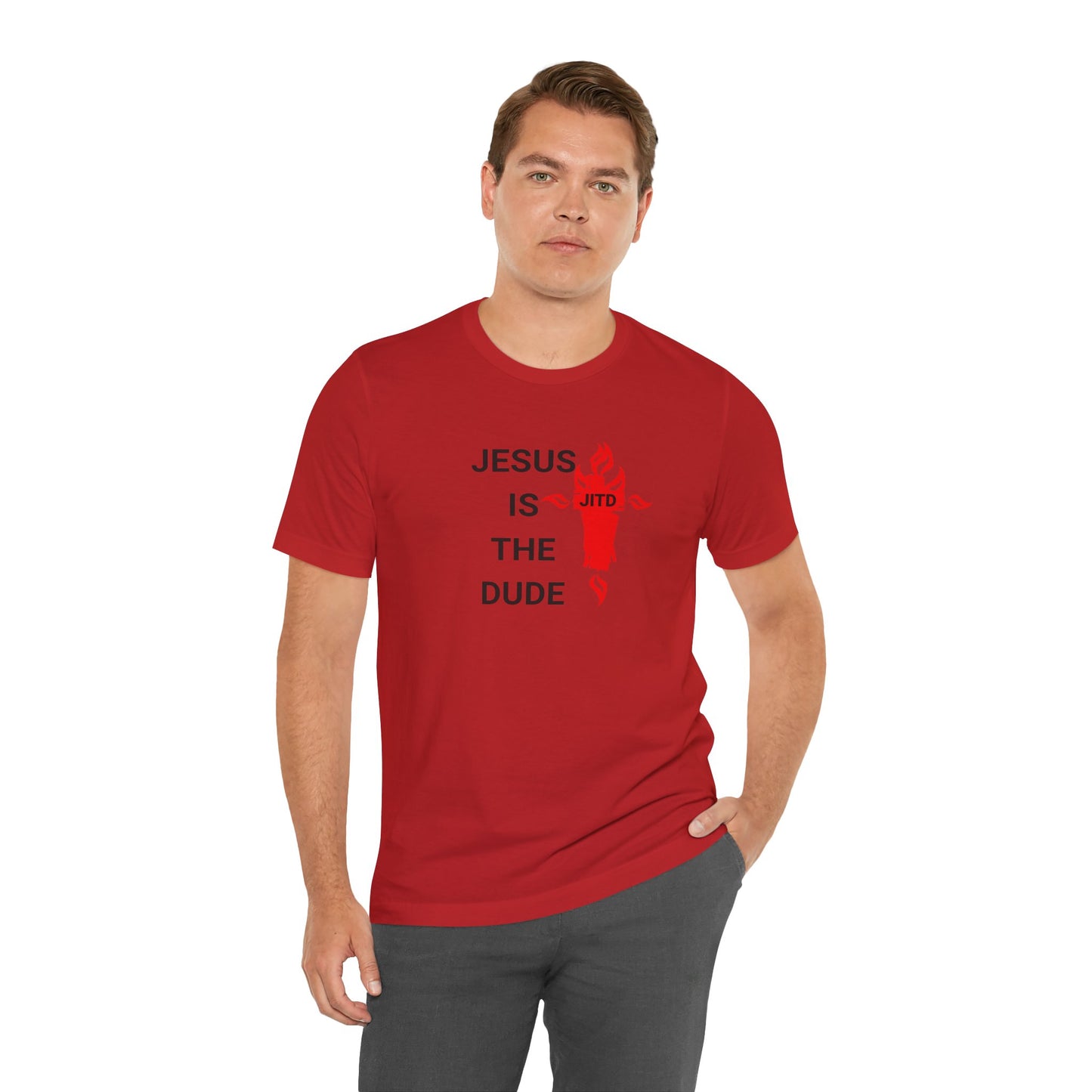 JITD FIRE CROSS TEE