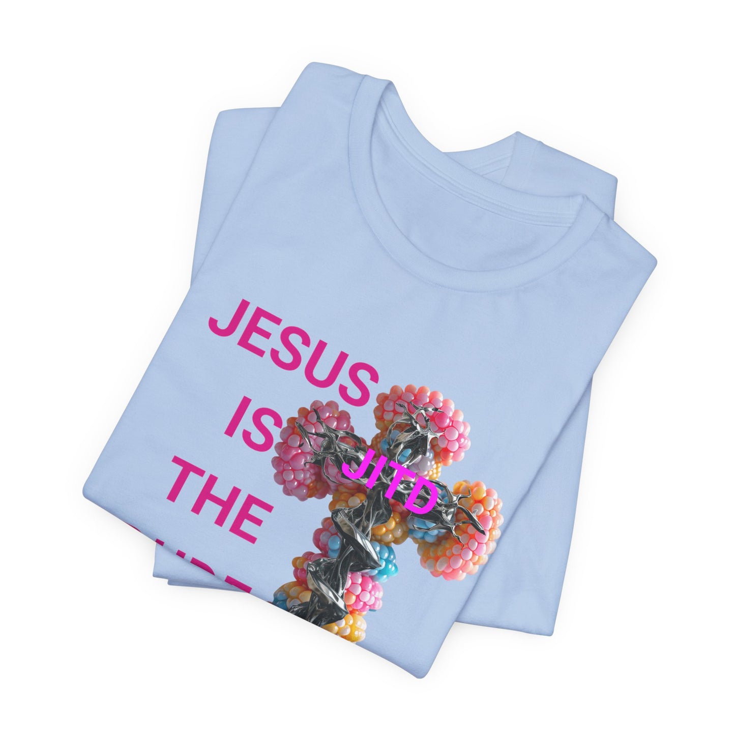 JITD TINY BUBBLE CROSS TEE